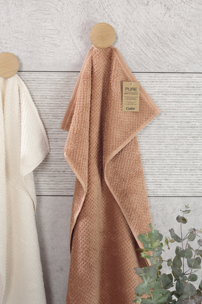 Cawö Handtuch Pure Zimt 50x100cm Cawö Handtuch Pure Zimt 50x100cm