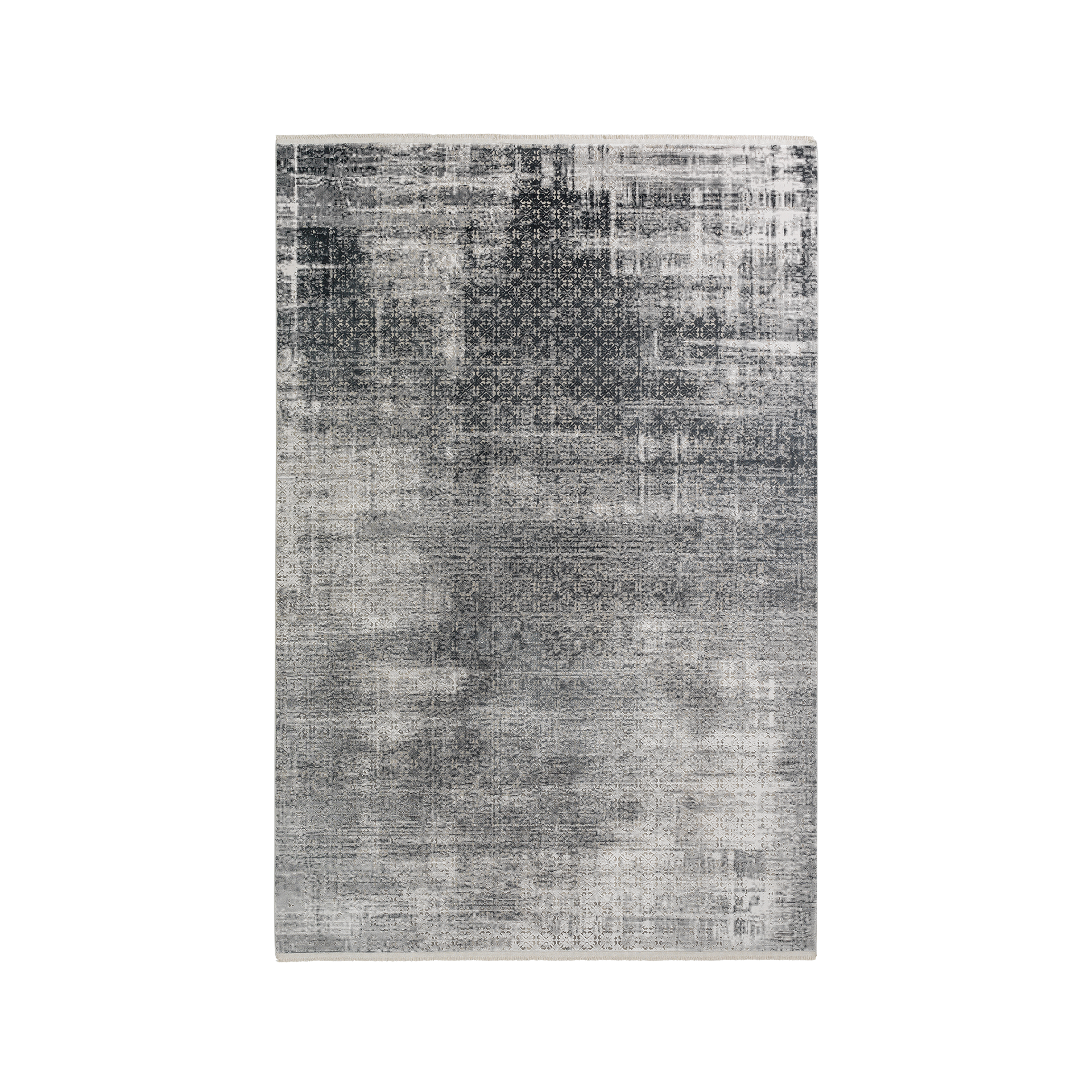 SCHÖNER WOHNEN-Kollektion Teppich Vision 133x190cm Blümchen Anthrazit