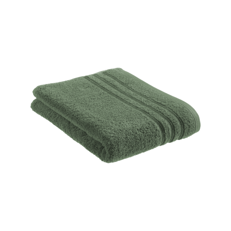 Casea Duschtuch Casea Alicante Waldgrün 70x140cm