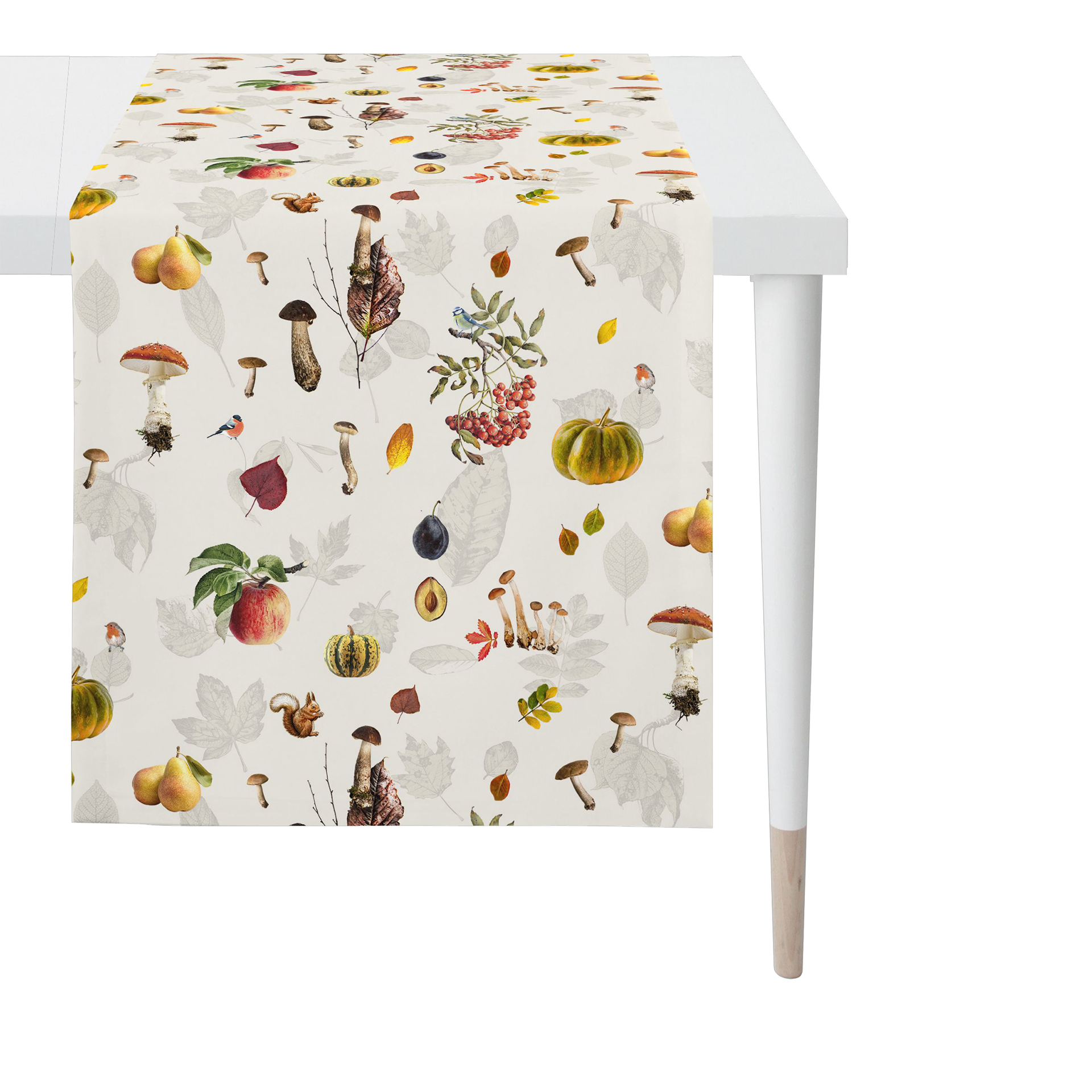 Tischläufer Früchtekorb Mehrfarbig 48x140 Tischläufer Früchtekorb Mehrfarbig 48x140