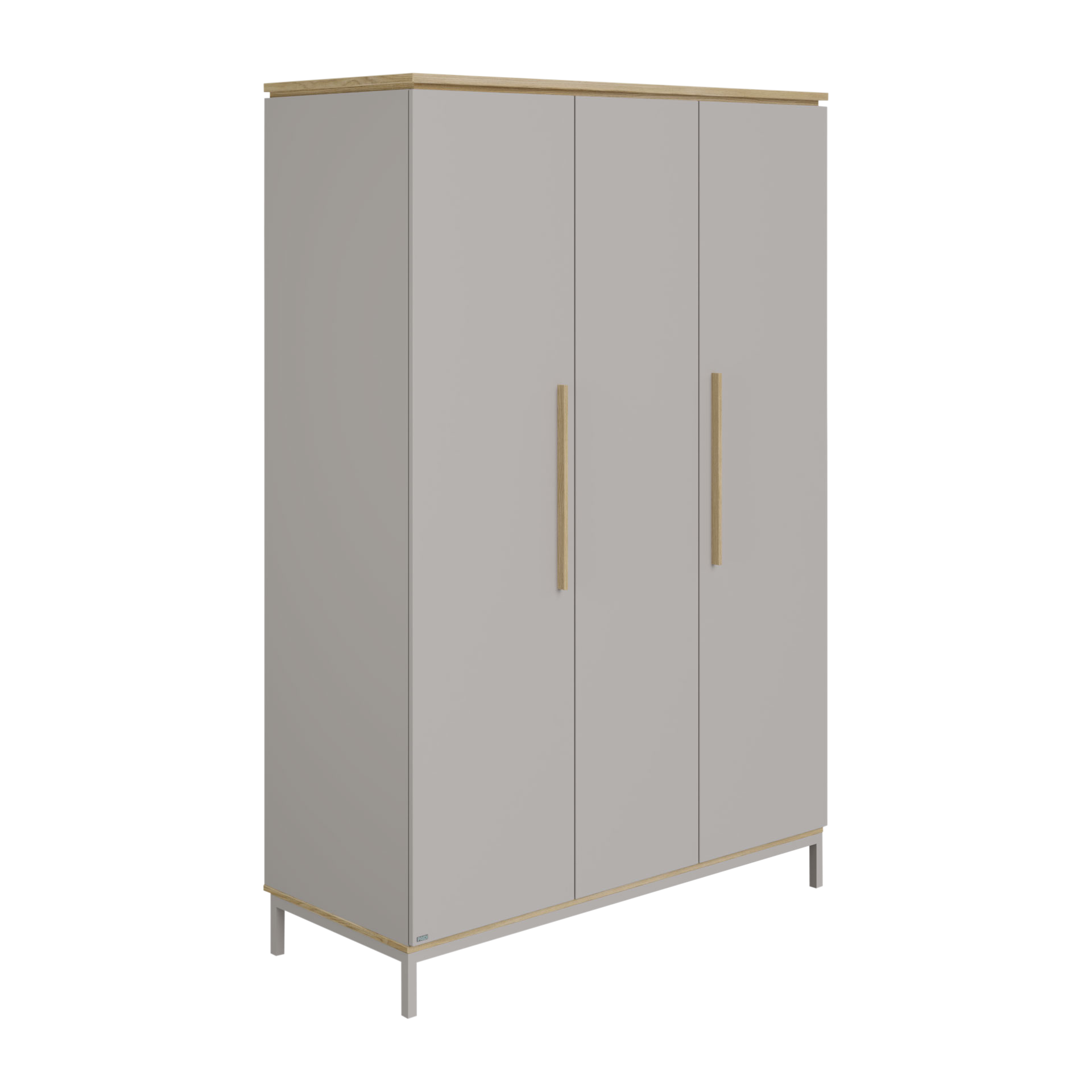 Paidi Drehtürenschrank Benne Grau Paidi Drehtürenschrank Benne Grau