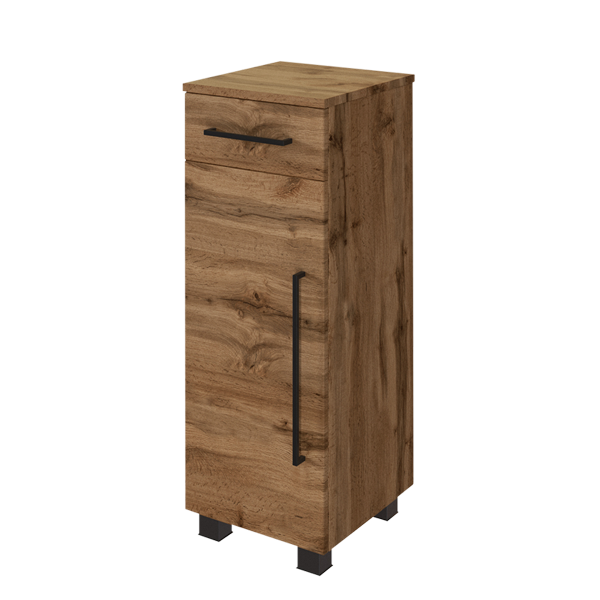 Novofurn Badunterschrank LUDO Eichefarben 35*30*79