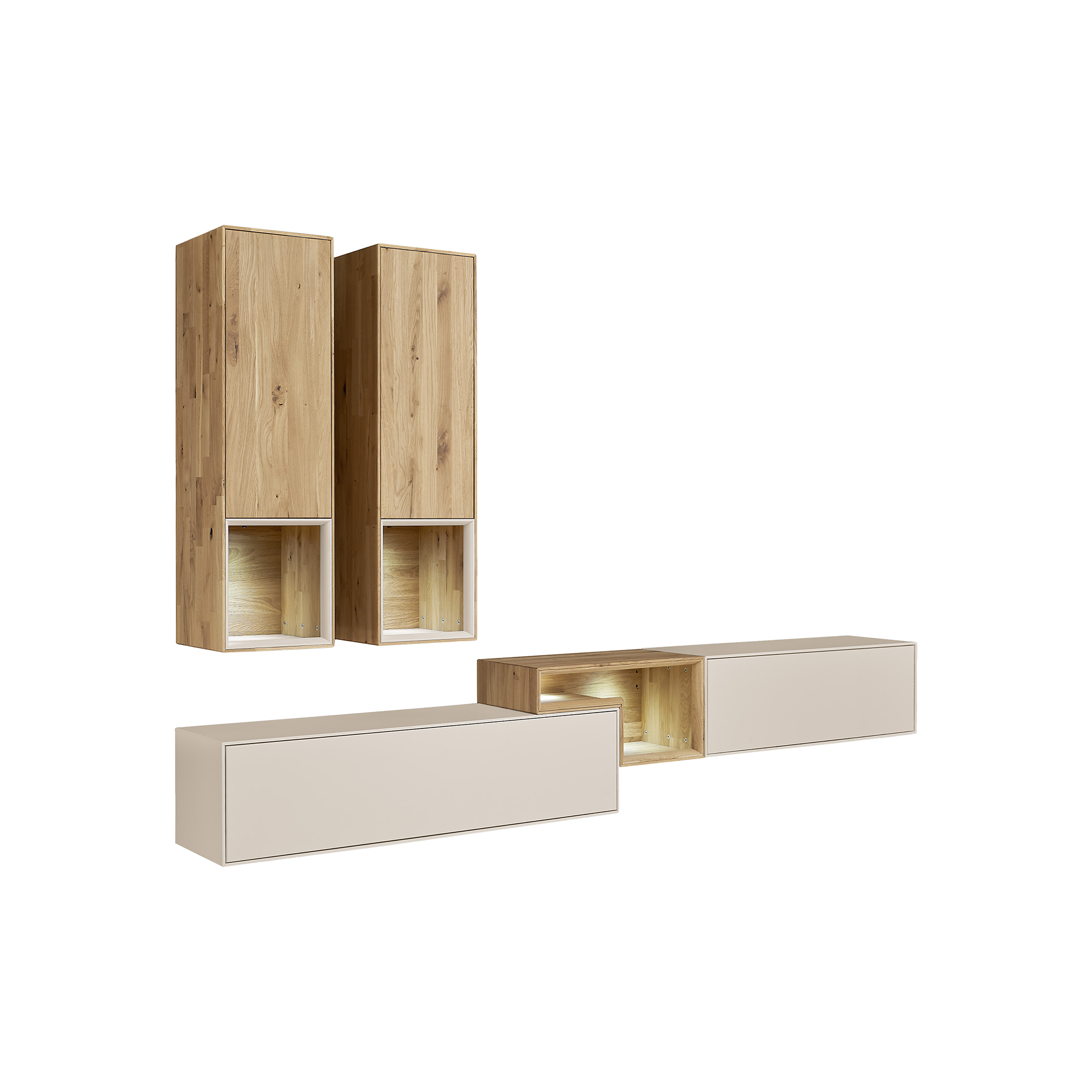 Spilker Wohnwand Theresa Beige Spilker Wohnwand Theresa Beige