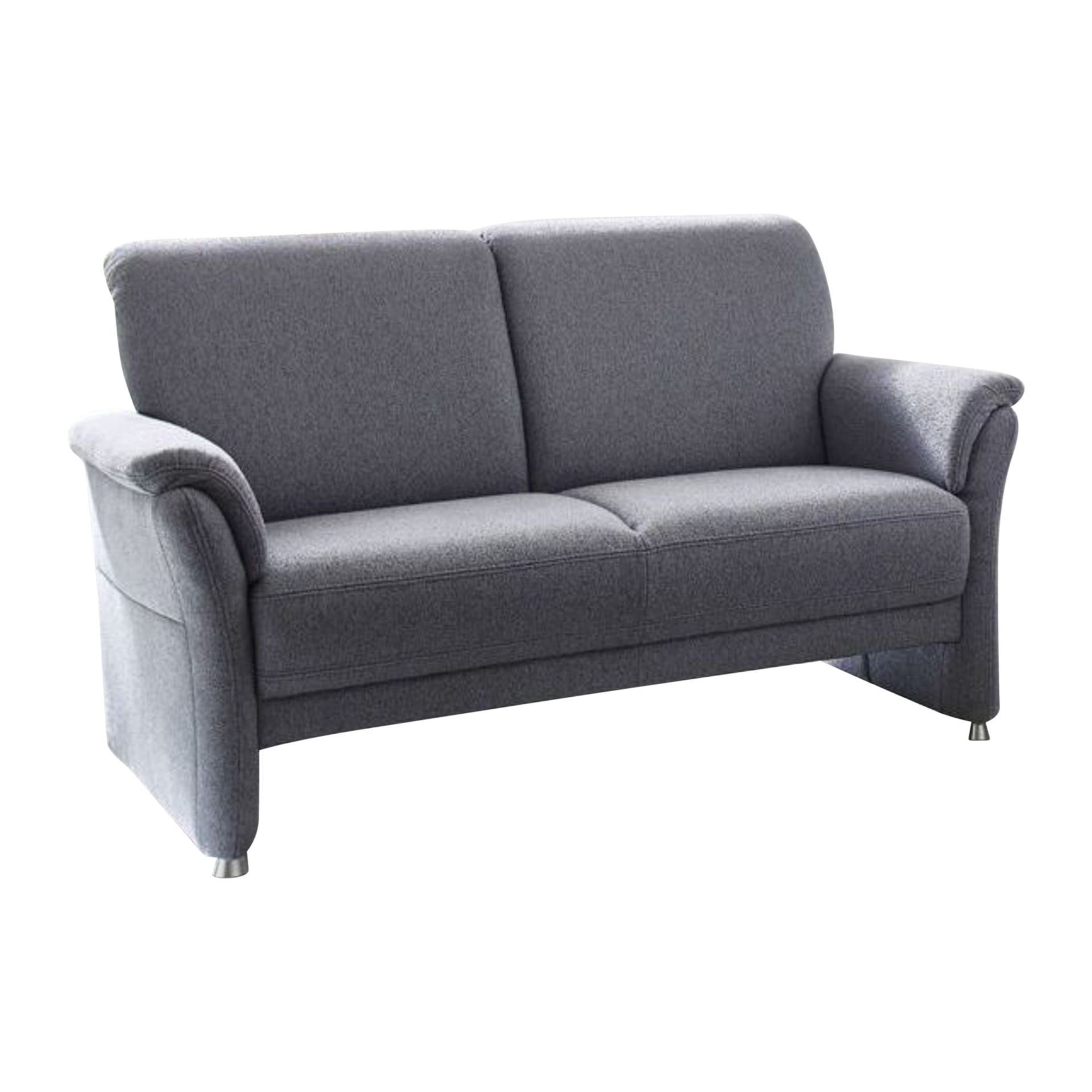 Varioconcept Sofa 2-Sitzer Andorre Bezug Carry Grau, Fuß Alufarben Varioconcept Sofa 2-Sitzer Andorre Bezug Carry Grau, Fuß Alufarben