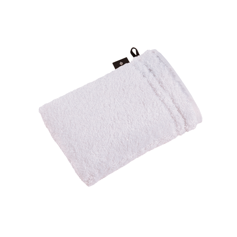 Vossen Waschhandschuh Vienna Style Weiß 16x22cm