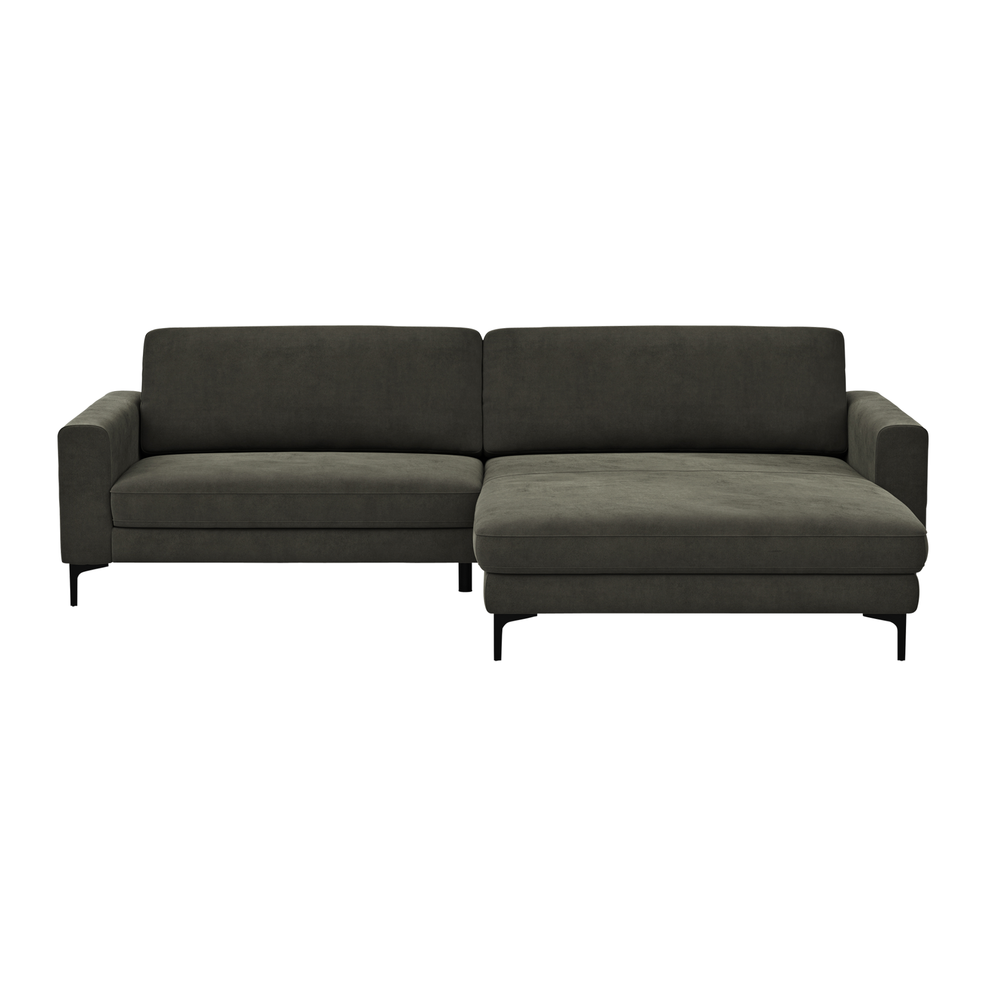 Global wohnen Ecksofa Oviedo Braun langer Schenkel rechts Global wohnen Ecksofa Oviedo Braun langer Schenkel rechts