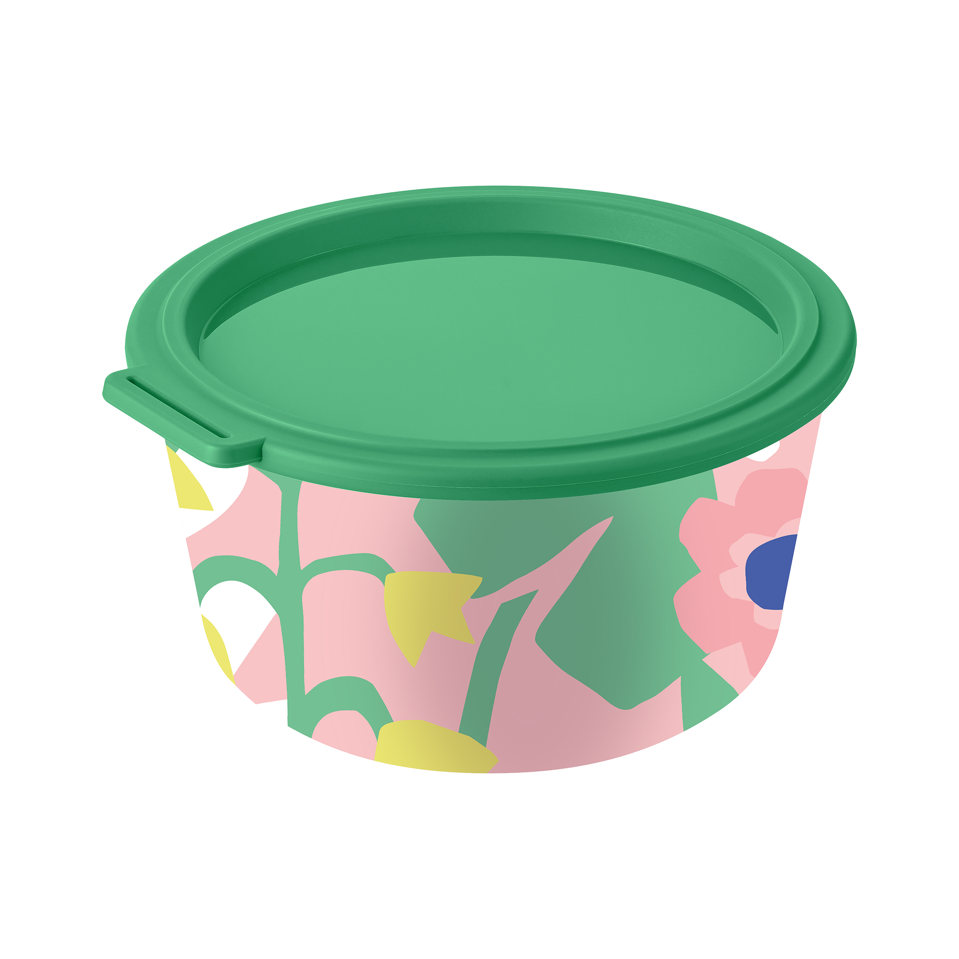 Schale Nora Box Sweet Pink / Mid Green