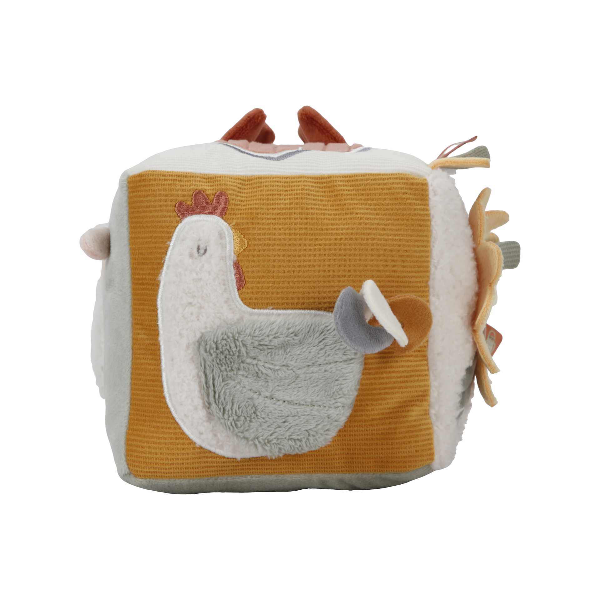 Plüschtier Little Dutch Aktiv-Würfel Soft Mehrfarbig