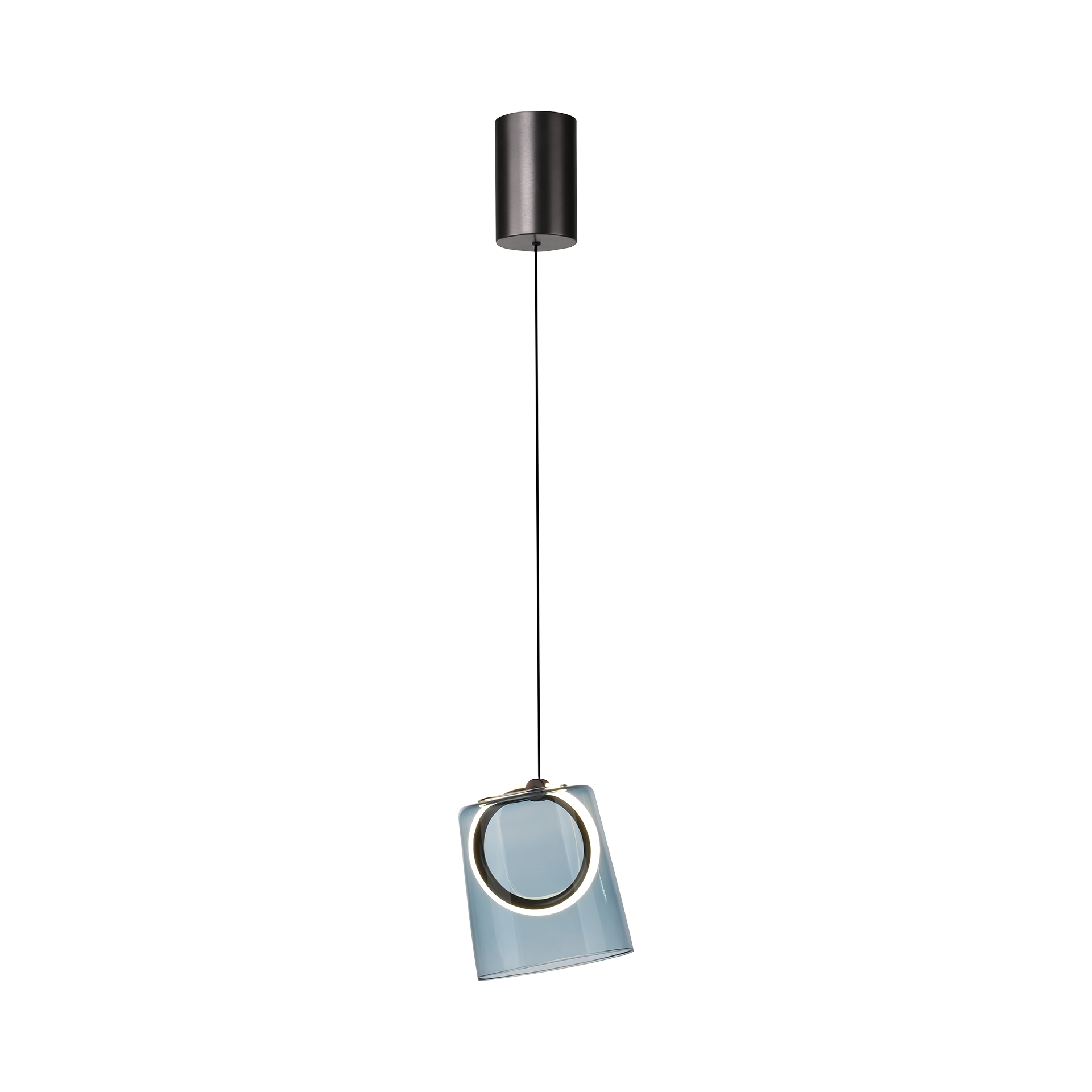 Pendelleuchte ZULA Blau-Coffee Pendelleuchte ZULA Blau-Coffee
