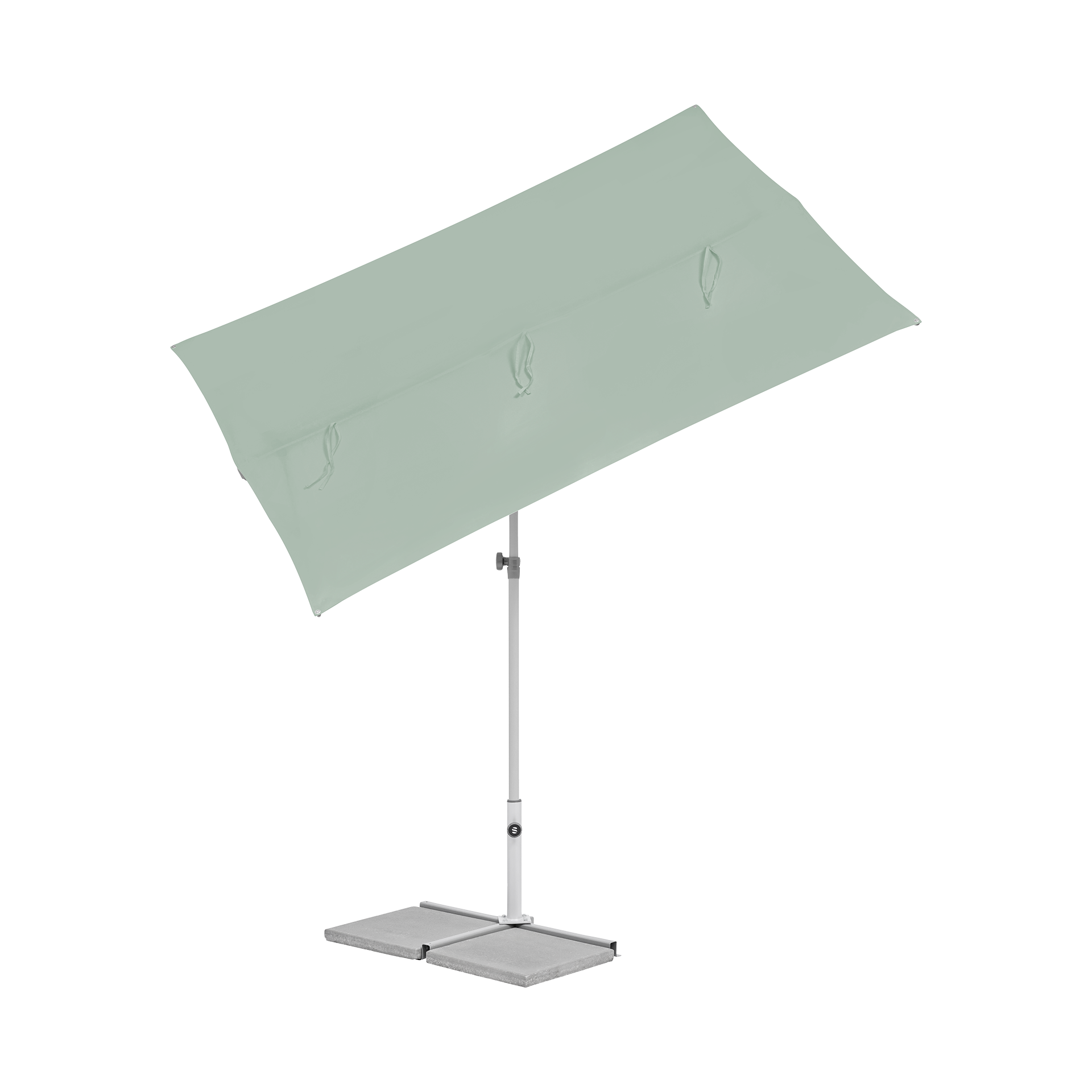 Suncomfort by Glatz Sonnenschirm Flex Roof Grün 195x140 Suncomfort by Glatz Sonnenschirm Flex Roof Grün 195x140