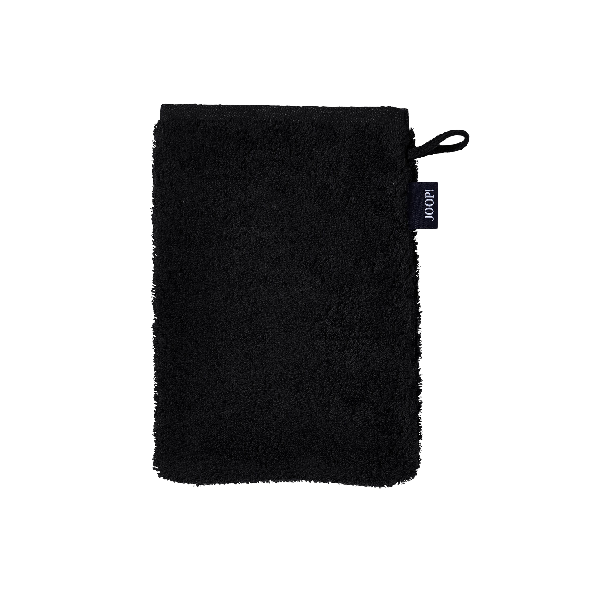 JOOP! Waschhandschuh Classic Schwarz 16x22cm JOOP! Waschhandschuh Classic Schwarz 16x22cm