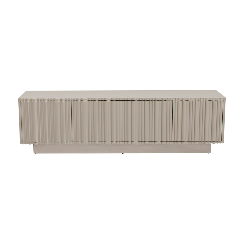 Kare Lowboard Stucco Grau