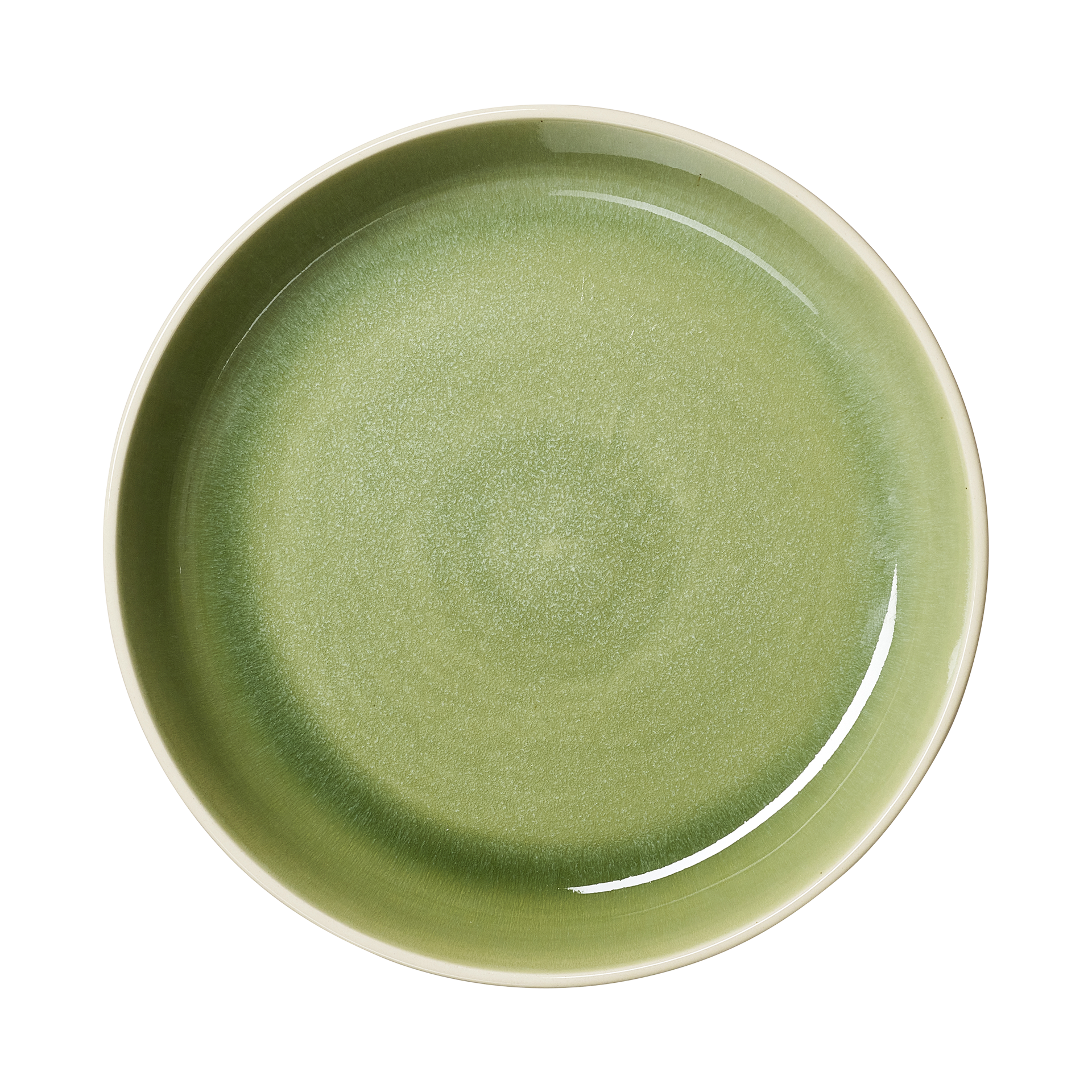 Schale Skog grün-beige