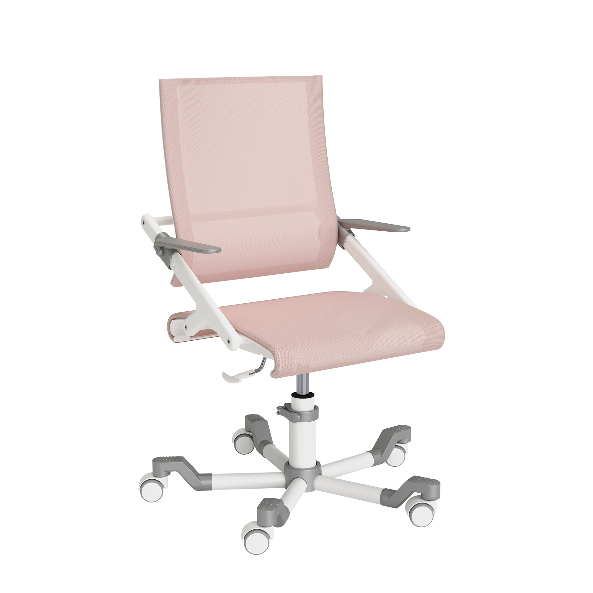 Paidi Kinderstuhl Ypso Bezug Rosé Gestell Kreideweiß Paidi Kinderstuhl Ypso Bezug Rosé Gestell Kreideweiß