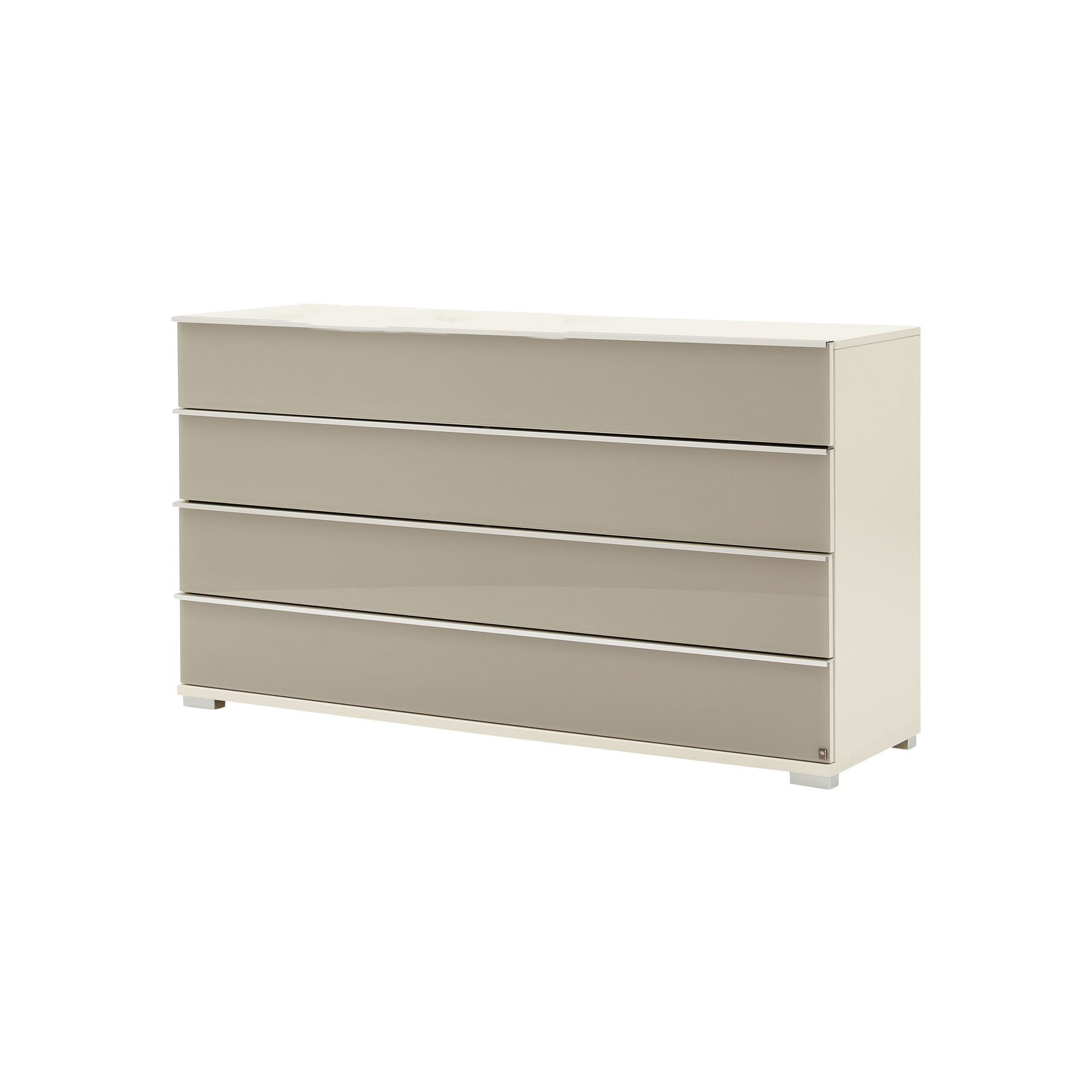 Musterring Kommode San Diego Griff Schieferfarben Front Glas Weiß Korpus Kieselgrau Dekor Musterring Kommode San Diego Griff Schieferfarben Front Glas Weiß Korpus Kieselgrau Dekor