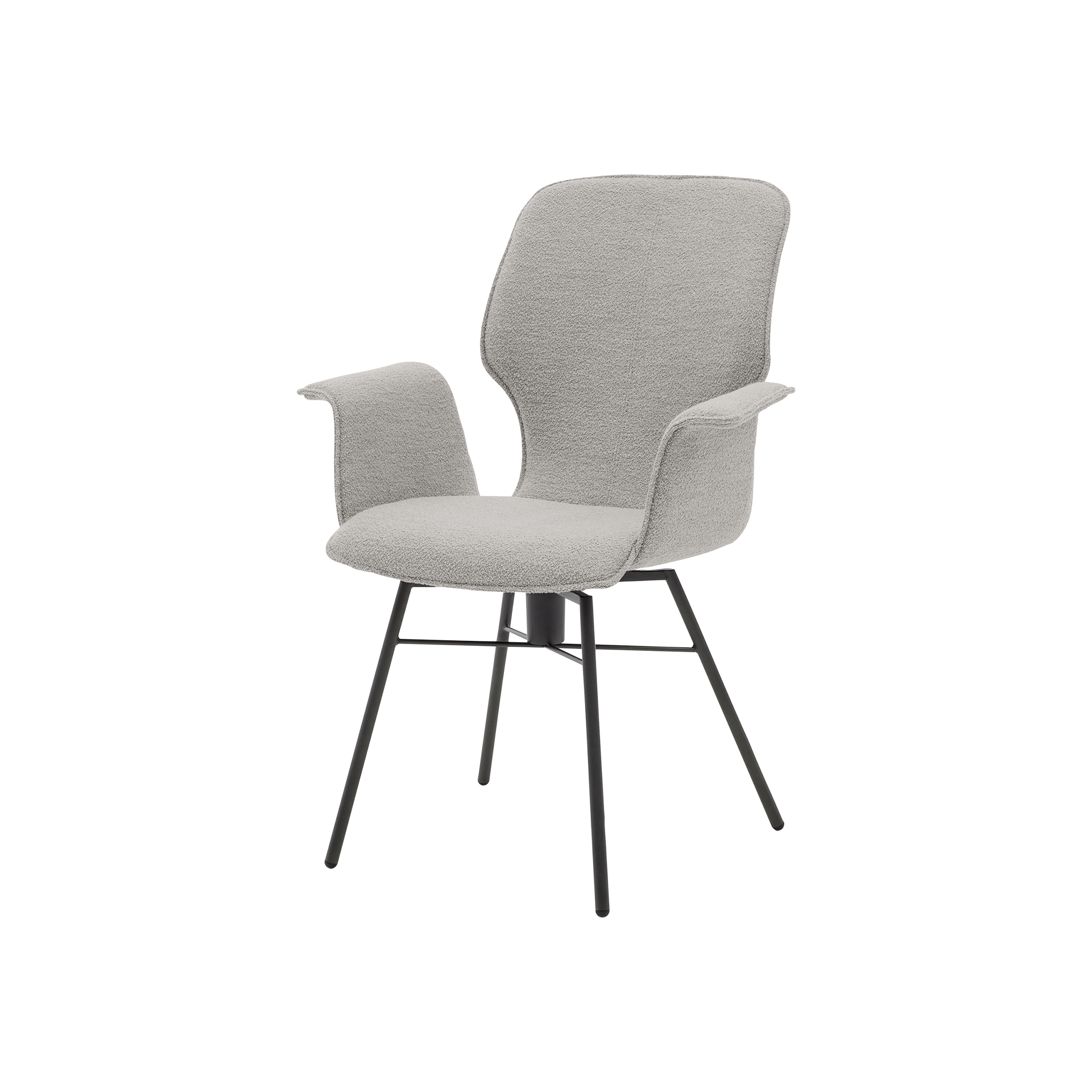 Musterring Armlehnstuhl Nevio Bezug Alpine steel 149 Gestell Anthrazit Musterring Armlehnstuhl Nevio Bezug Alpine steel 149 Gestell Anthrazit