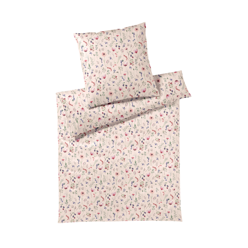 Jersey Bettwäsche Sorbet Rose 135x200cm