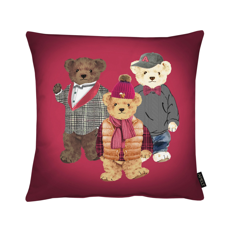 Kissen Robby Rot 45x45cm Kissen Robby Rot 45x45cm