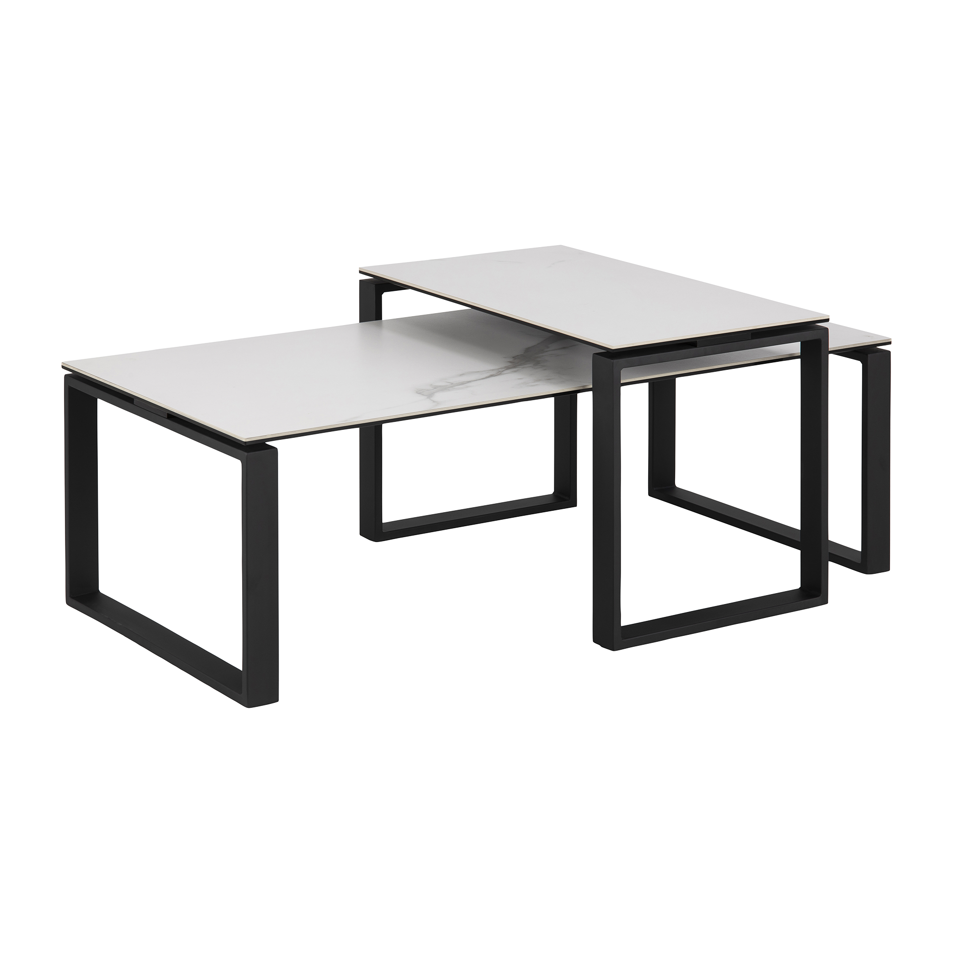 Beistelltisch Katrine Weiß 69*115*45
