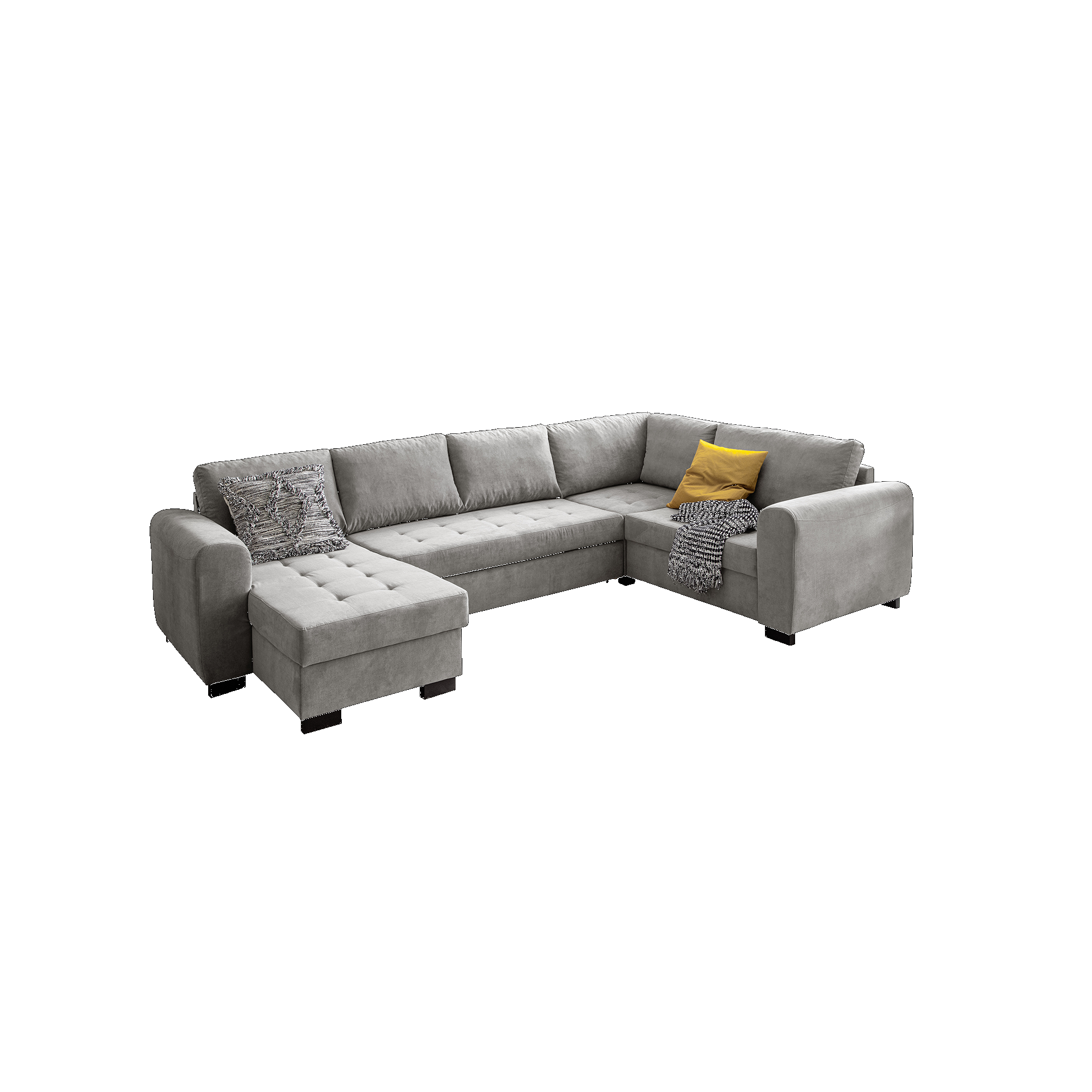 Wohnlandschaft Poker Grau