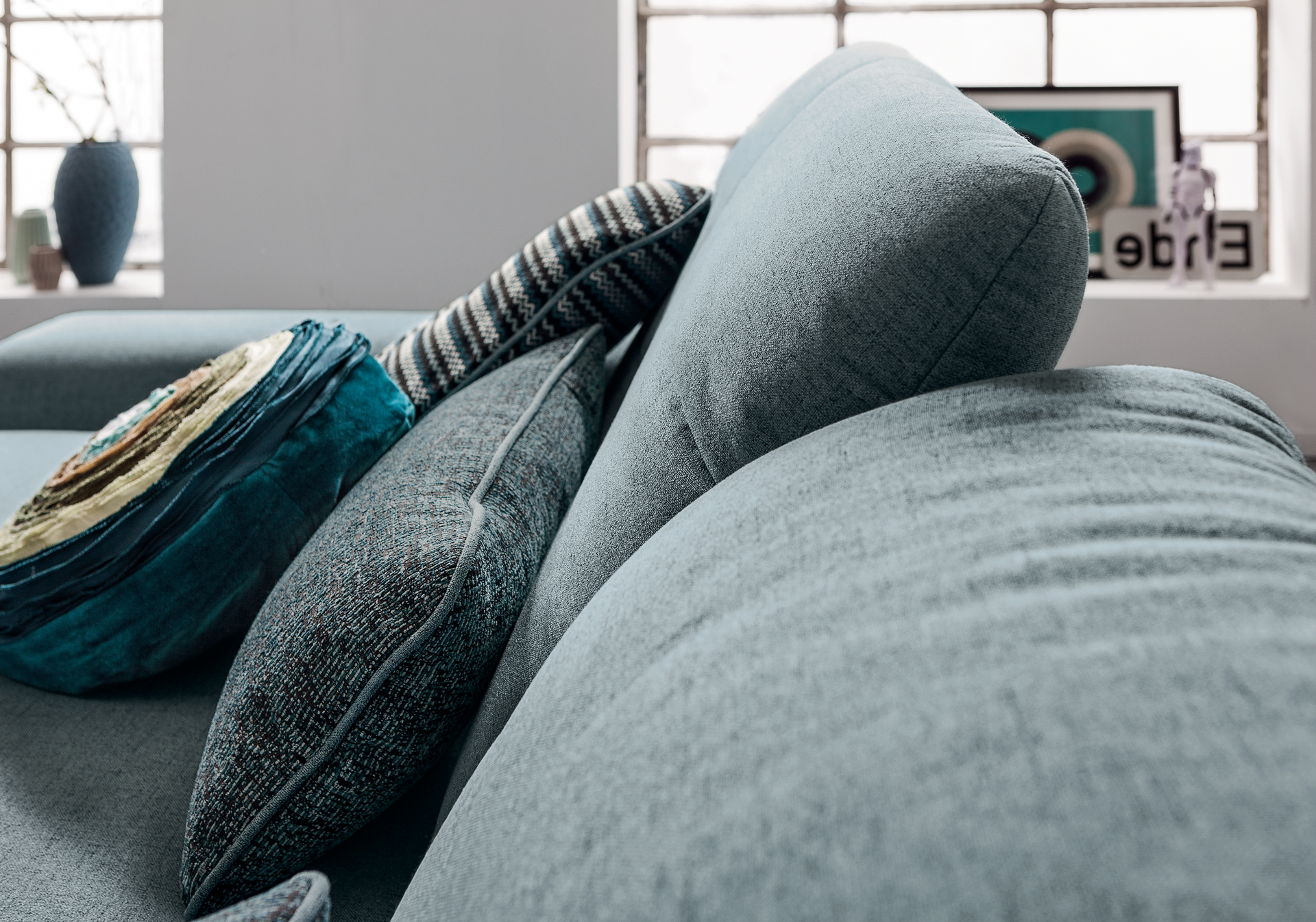 set one by Musterring Ecksofa SO 1200 Blau set one by Musterring Ecksofa SO 1200 Blau