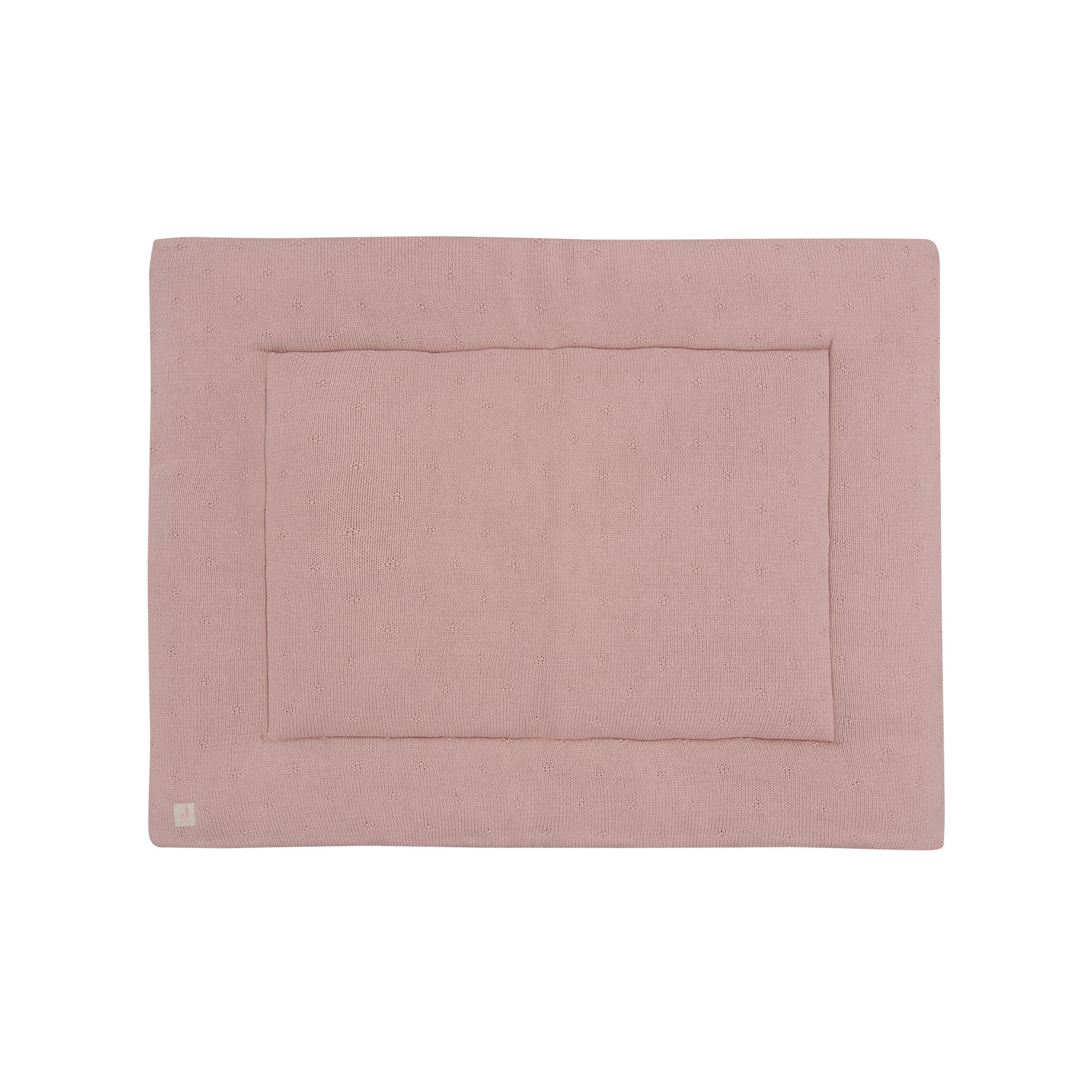 Krabbeldecke Knit - Wild Rose 75x95cm Cosy Rosa