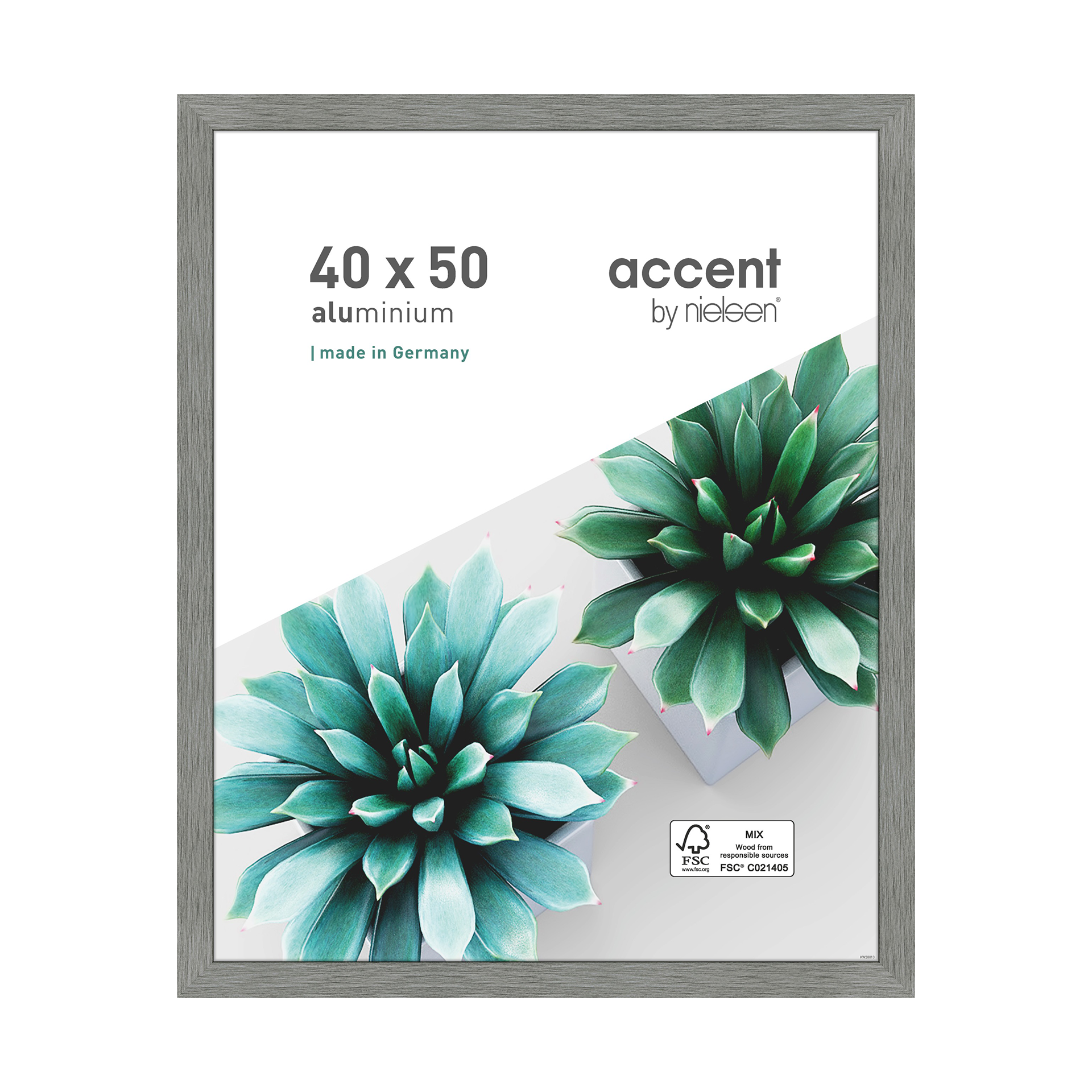 Bilderrahmen Star Struktu Grau matt Bilderrahmen Star Struktu Grau matt