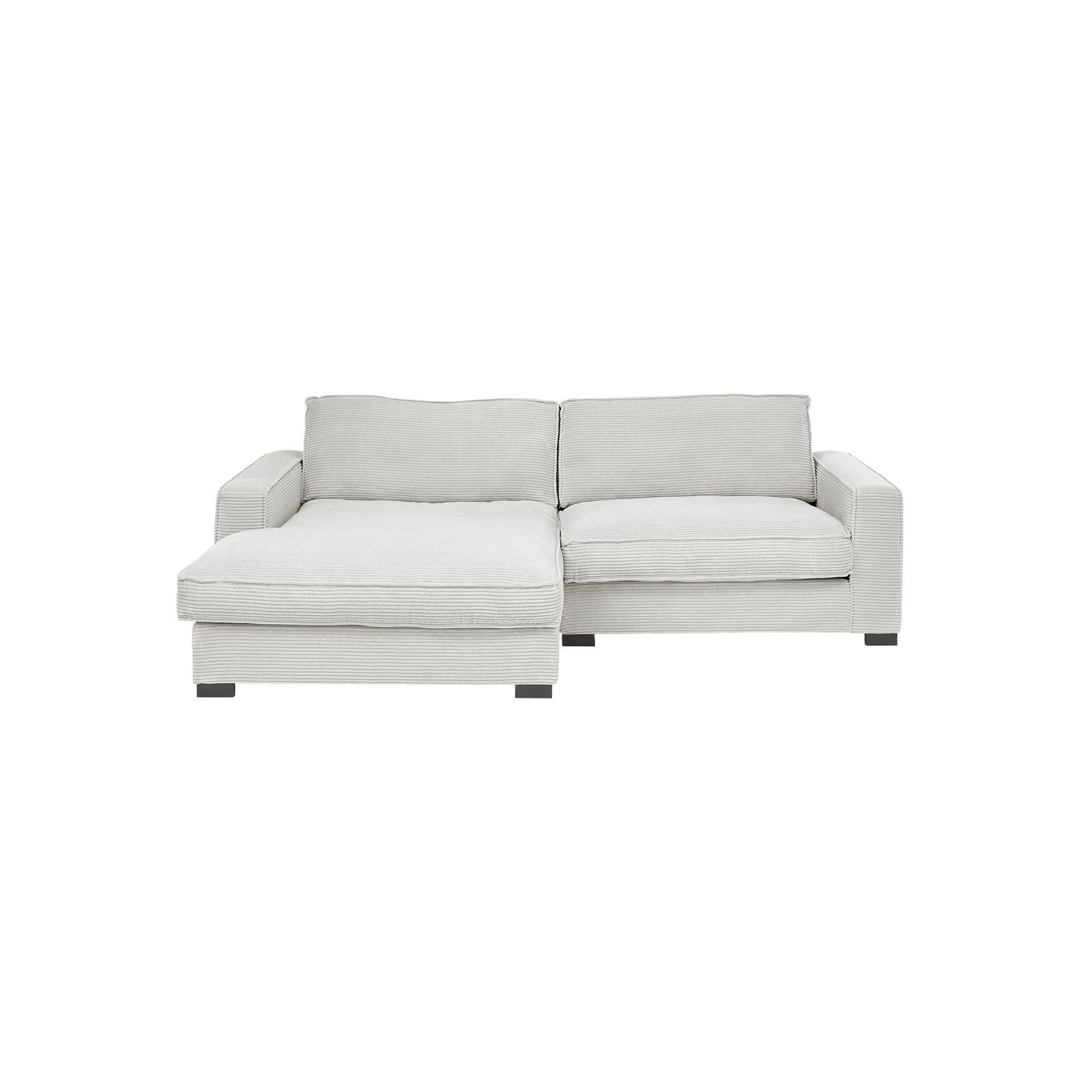 Ecksofa Happy Dove Hellgrau