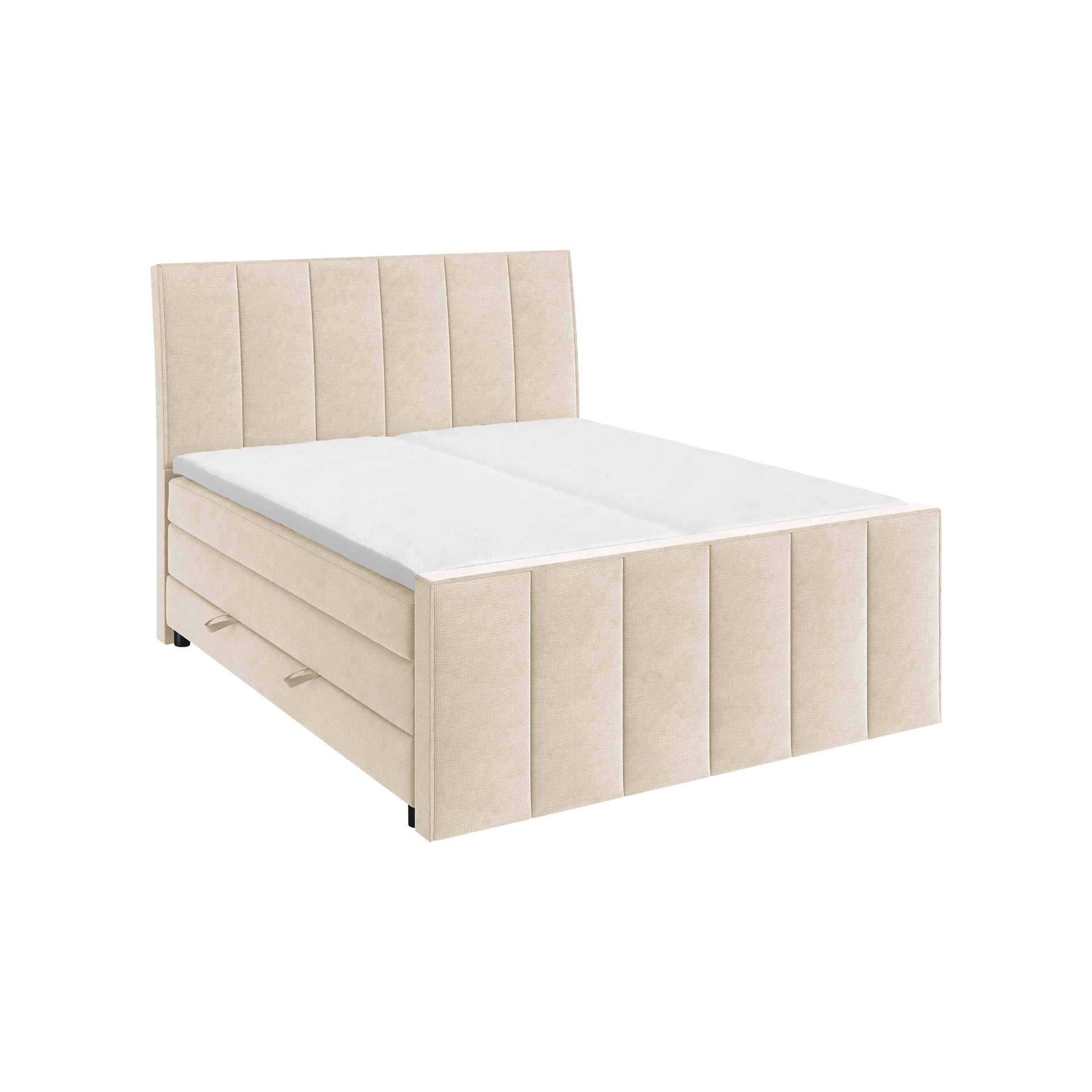 Boxspringbett Versus Beige 180x200 cm Matratze 1 H2 - mittelfest, bis ca. 80 kg Matratze 2 H3 - fest, ab ca. 80 kg Boxspringbett Versus Beige 180x200 cm Matratze 1 H2 - mittelfest, bis ca. 80 kg Matratze 2 H3 - fest, ab ca. 80 kg
