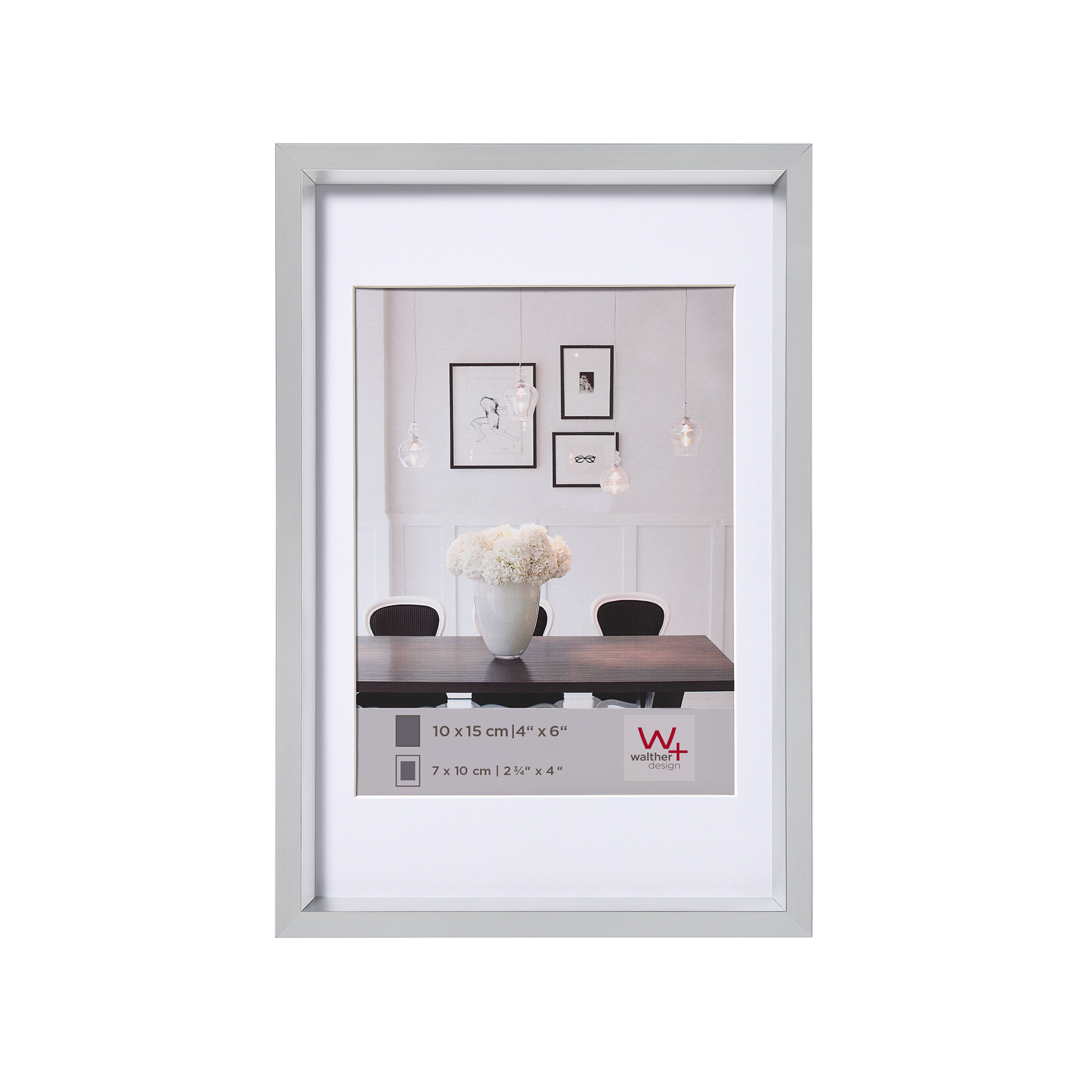 Bilderrahmen Steel Style silber Bilderrahmen Steel Style silber