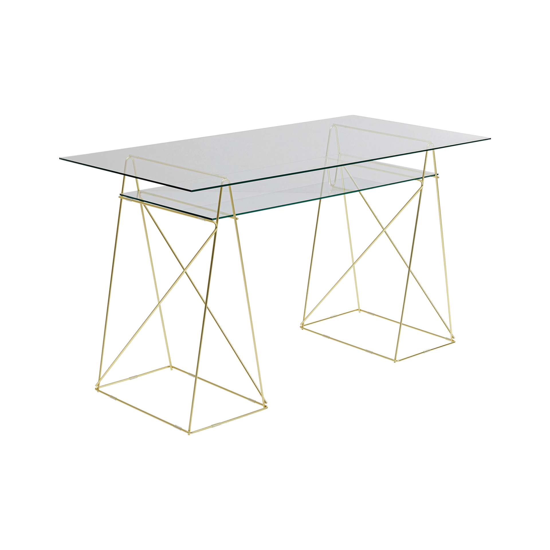 Kare Schreibtisch Polar Farblos Kare Schreibtisch Polar Farblos