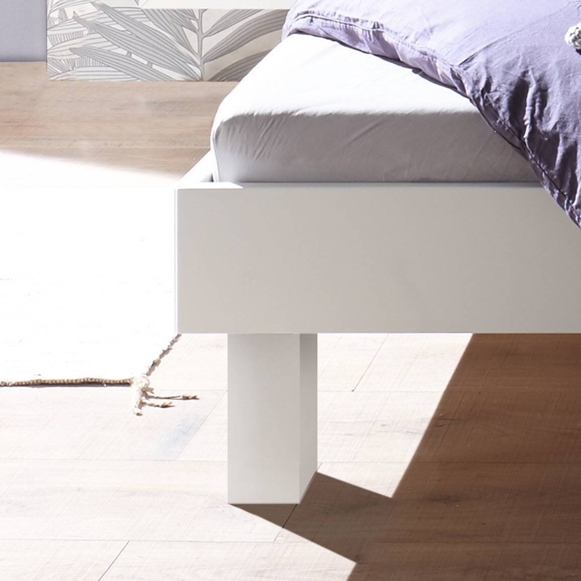 HASENA Bett Prato Gestell Weiß lackiert 180x200 cm HASENA Bett Prato Gestell Weiß lackiert 180x200 cm