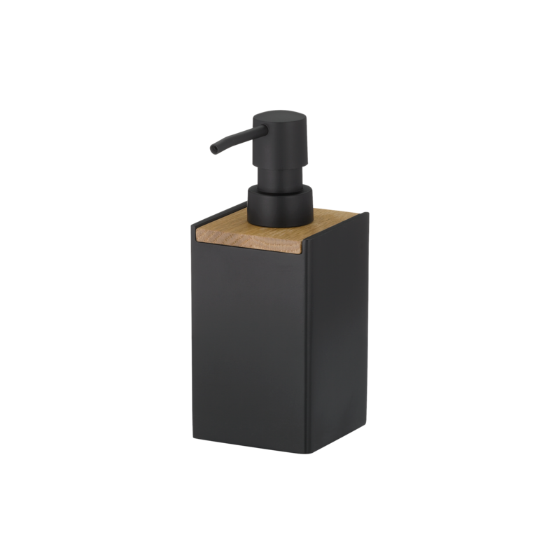 Kela Seifenspender Cube Schwarz