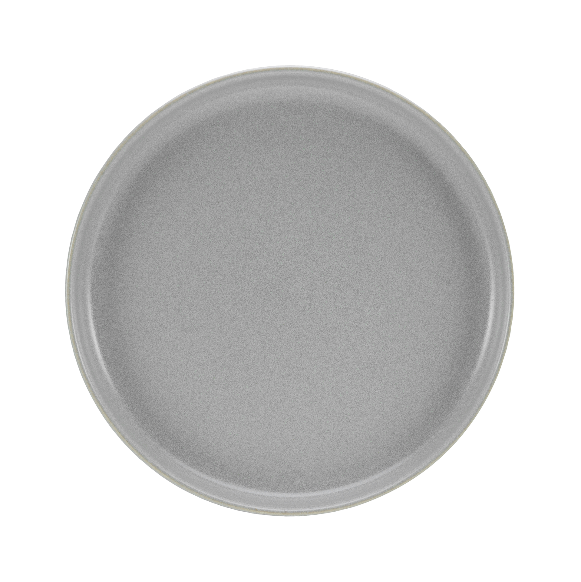 Speiseteller Uno grau
