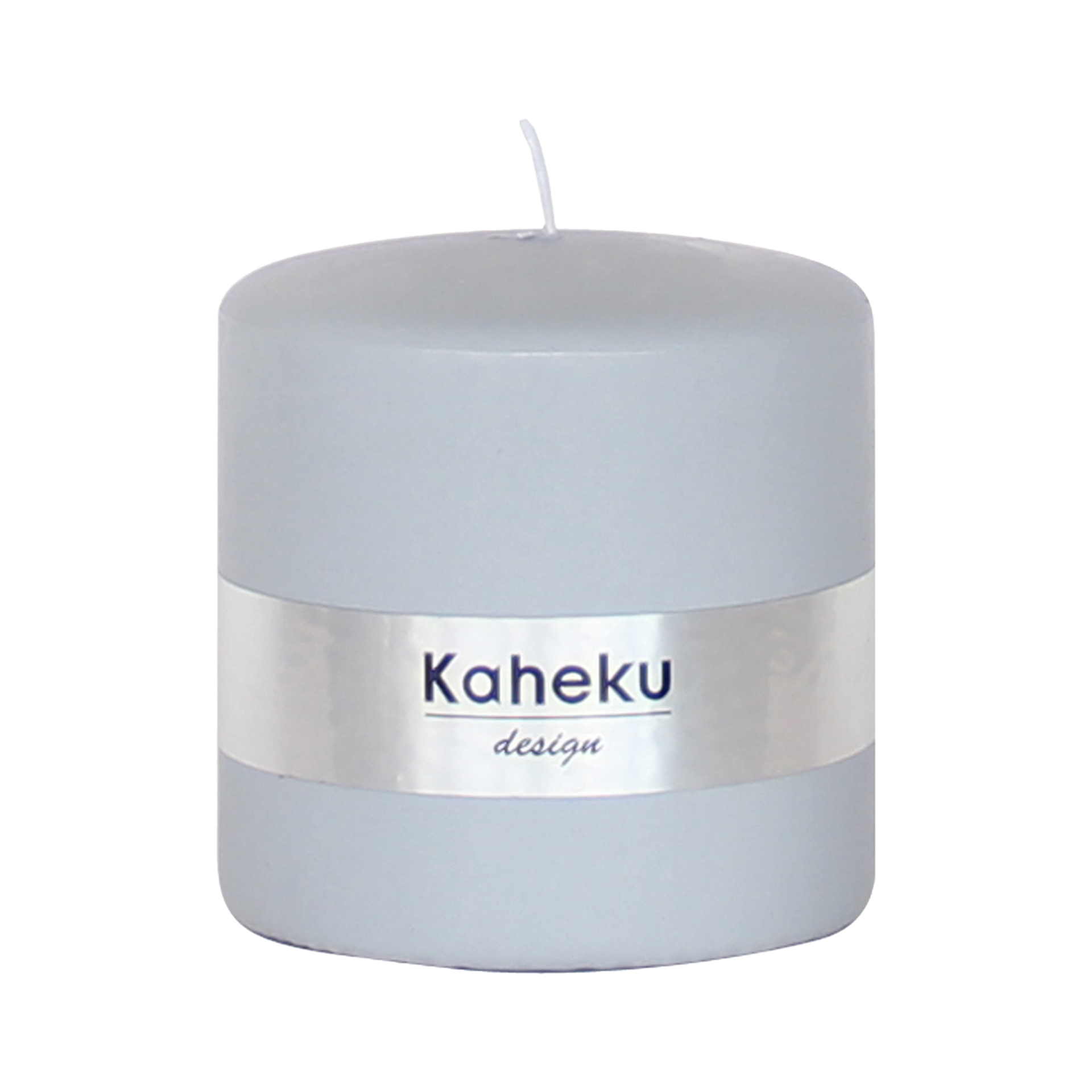 Kerze Powder Steingrau