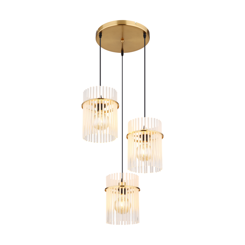 Pendelleuchte GORLEY Goldfarben Matt Pendelleuchte GORLEY Goldfarben Matt