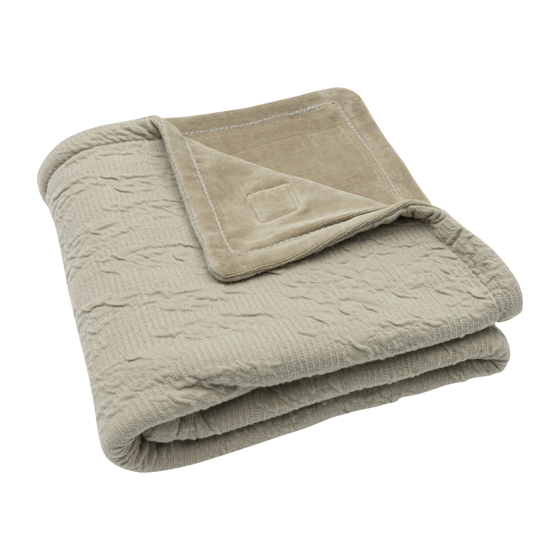 Decke Wiege Basic Knit Grün Decke Wiege Basic Knit Grün