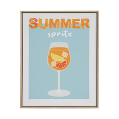 Bild Summer Spritz Blau-Orange-Weiß