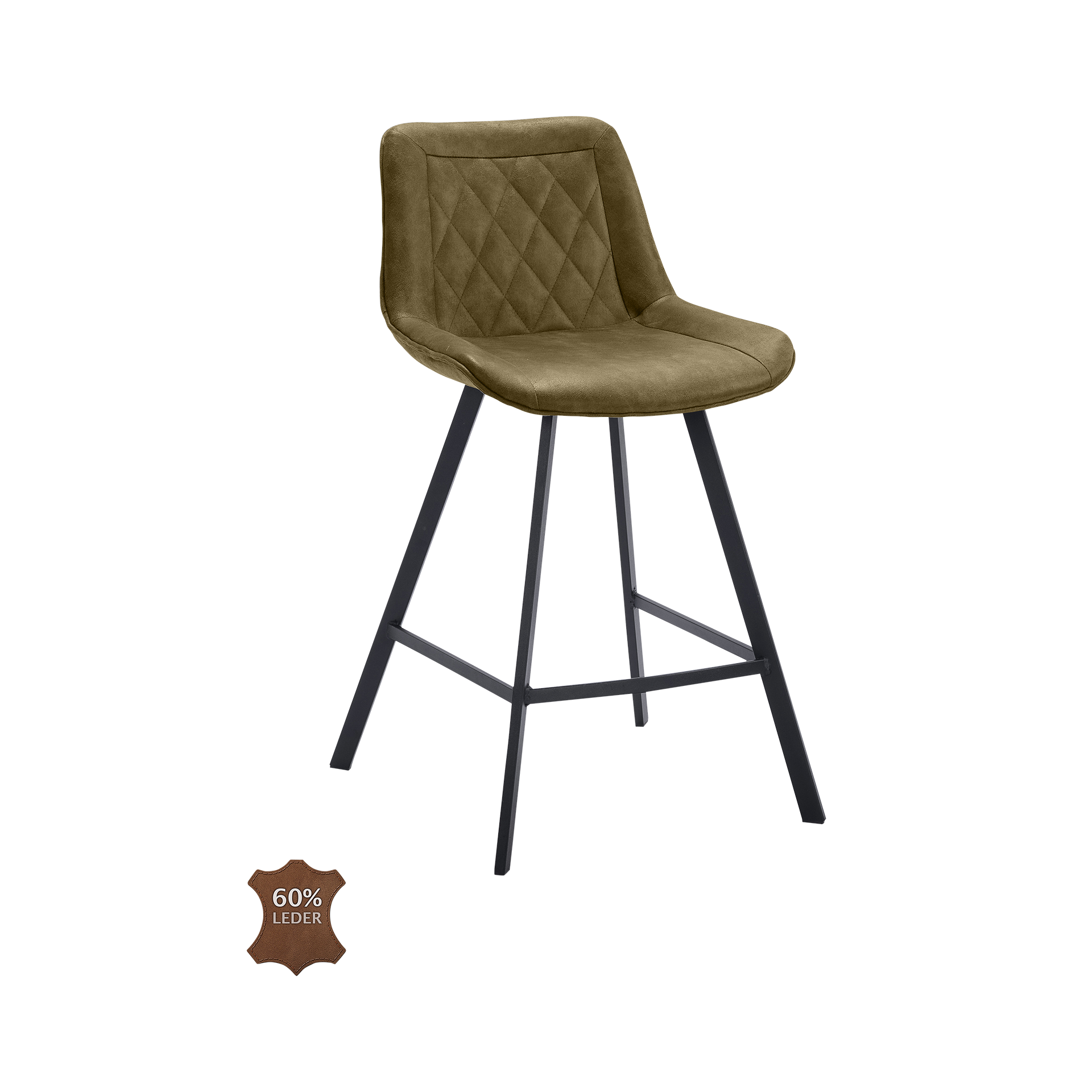 Natura Barhocker Wesley Bezug Stoff Bull Moos Gestell Metall Schwarz pulverbeschichtet Natura Barhocker Wesley Bezug Stoff Bull Moos Gestell Metall Schwarz pulverbeschichtet