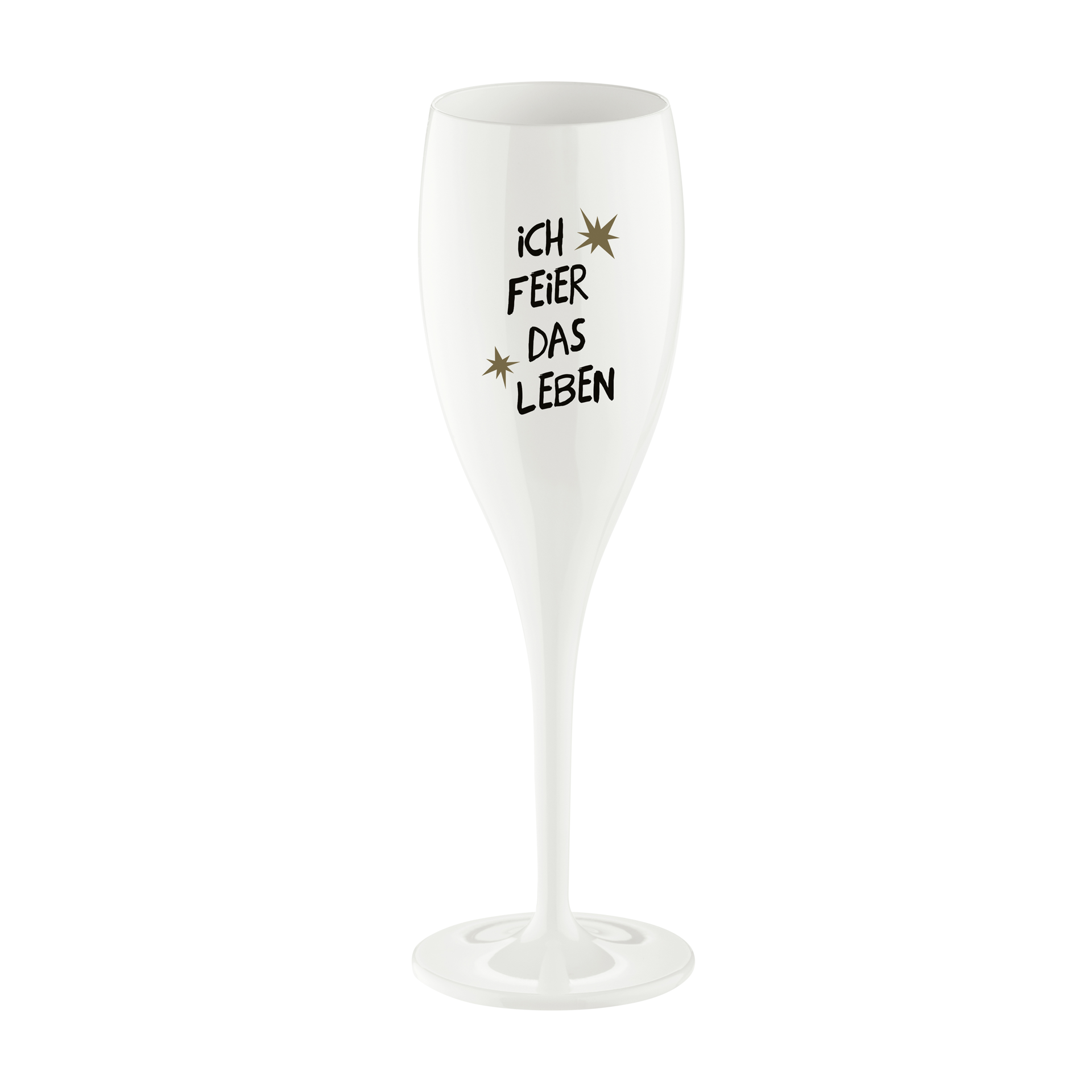 Glas CHEERS No. 1 white