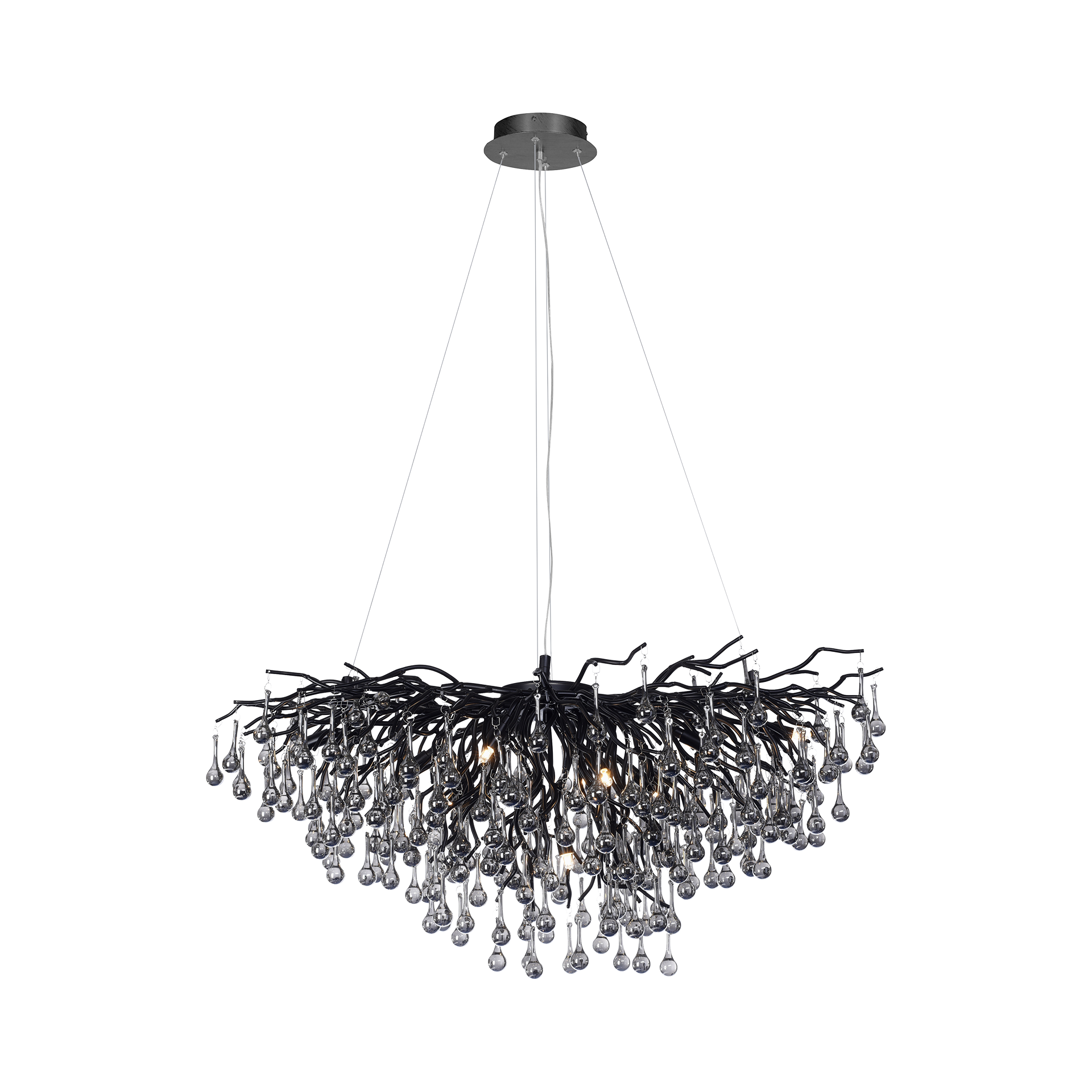 Pendelleuchte ICICLE Schwarz Pendelleuchte ICICLE Schwarz