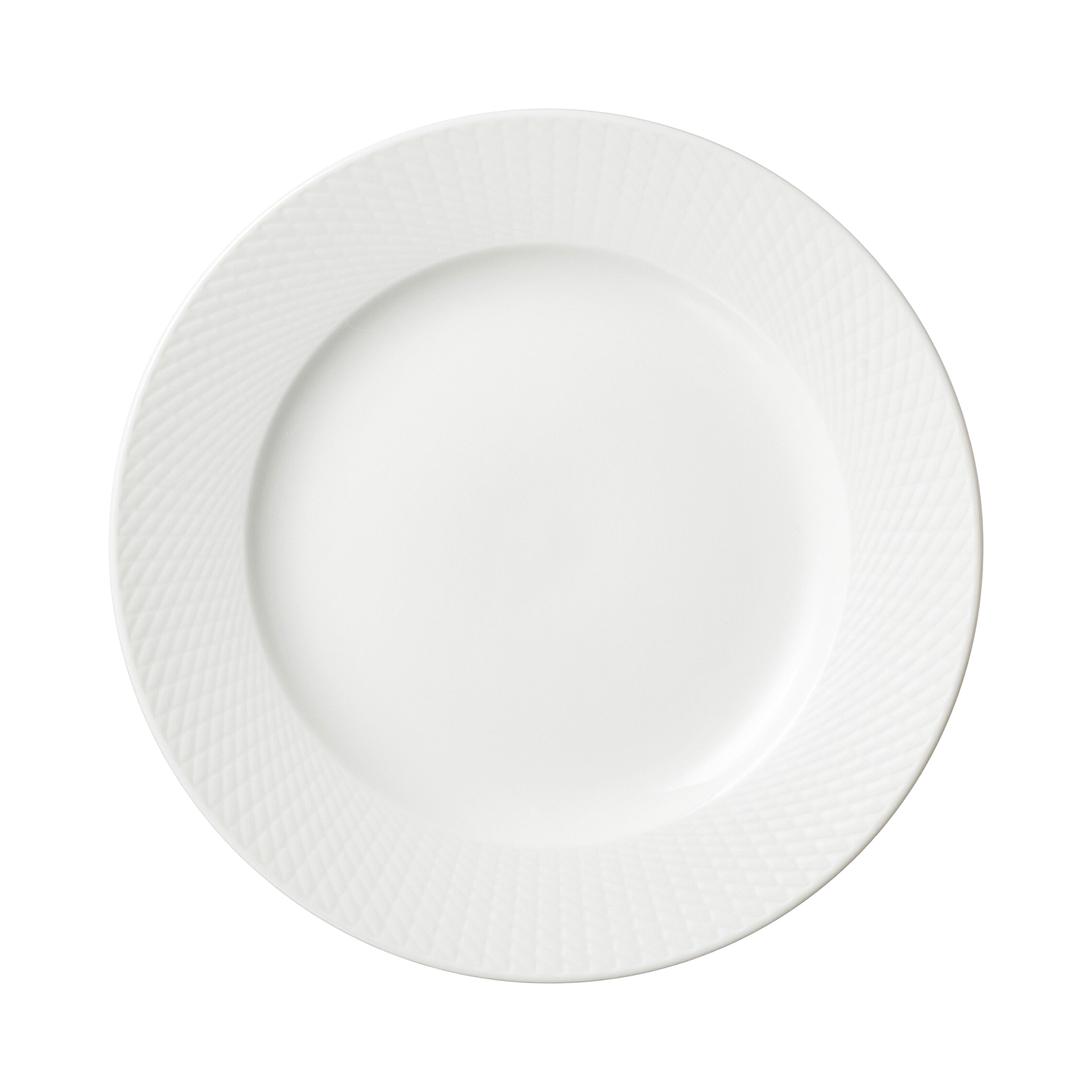 Frühstücksteller Saphir weiß