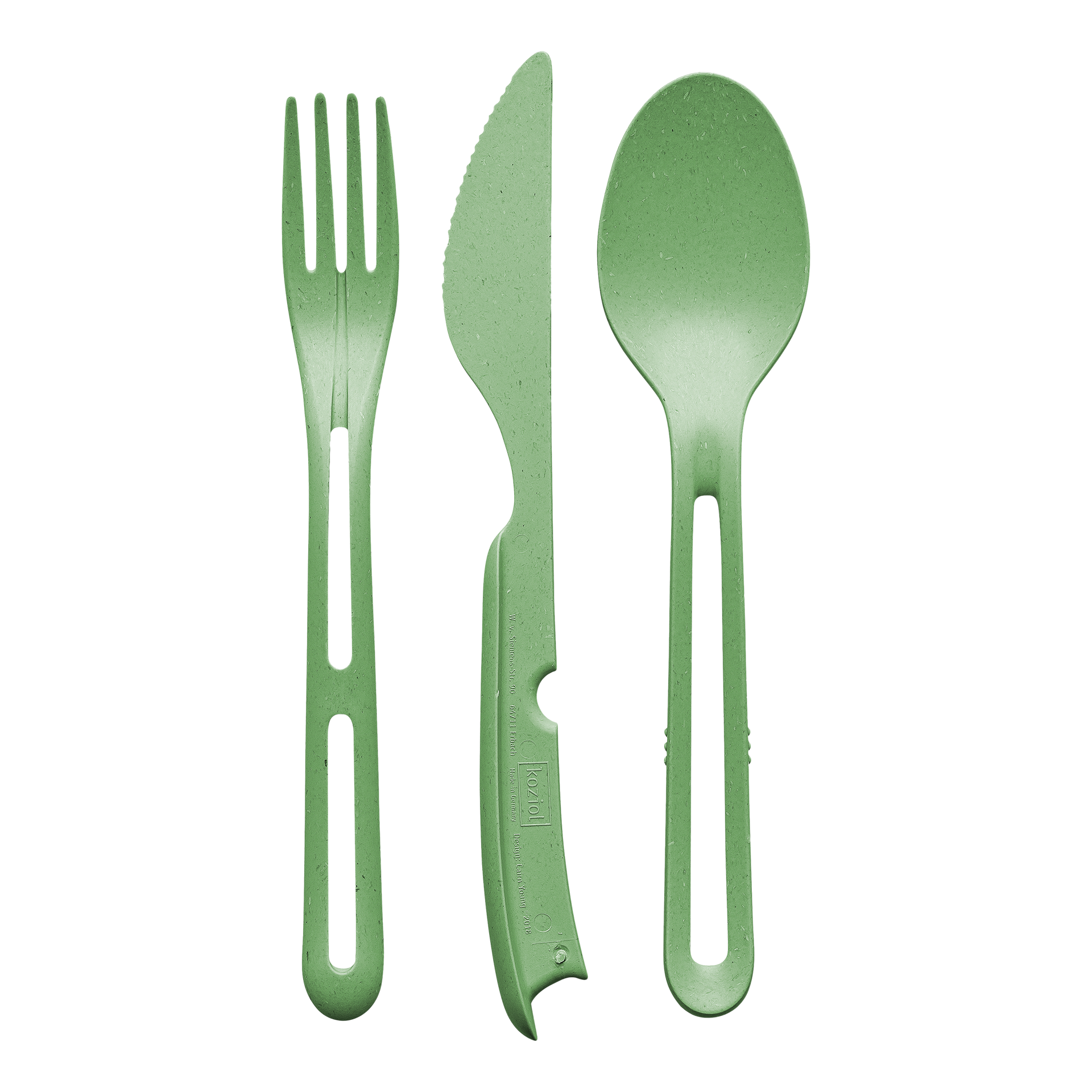 Besteck KLIKK green