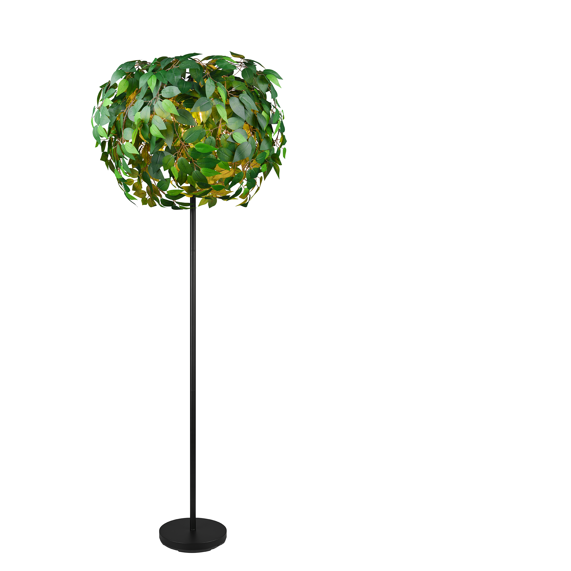 Stehleuchte Leavy Schwarz Grün Stehleuchte Leavy Schwarz Grün