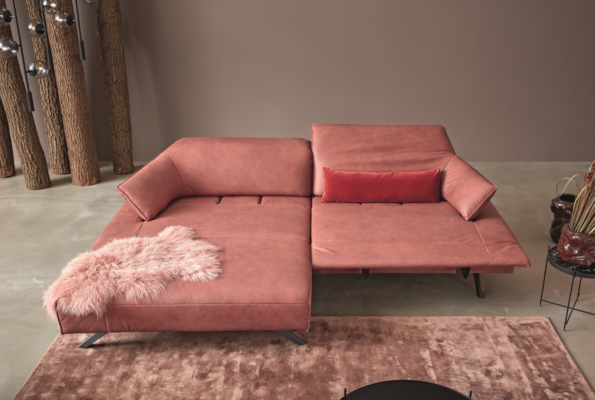 Himolla Ecksofa 1052 Rosa Himolla Ecksofa 1052 Rosa