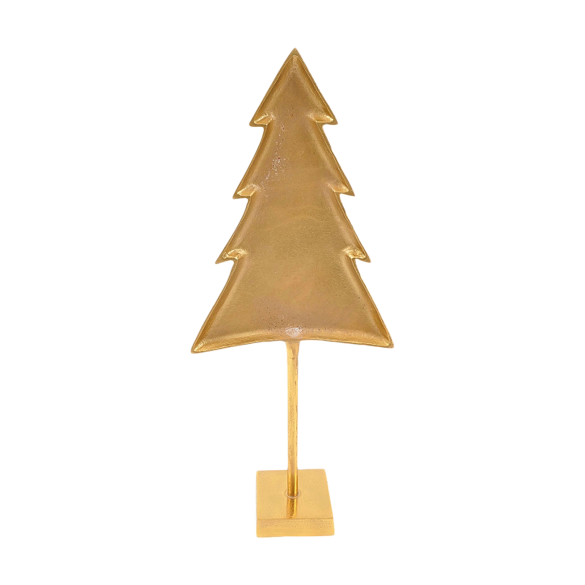 Dekoaufsteller Baum Gold