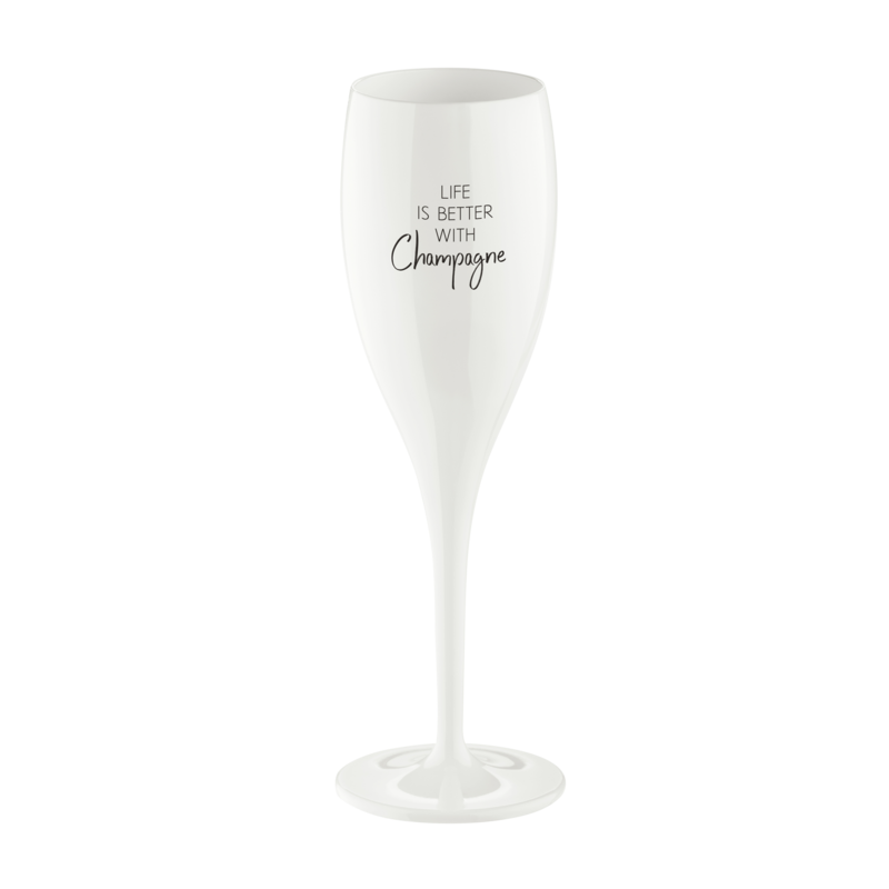Glas CHEERS No. 1 white