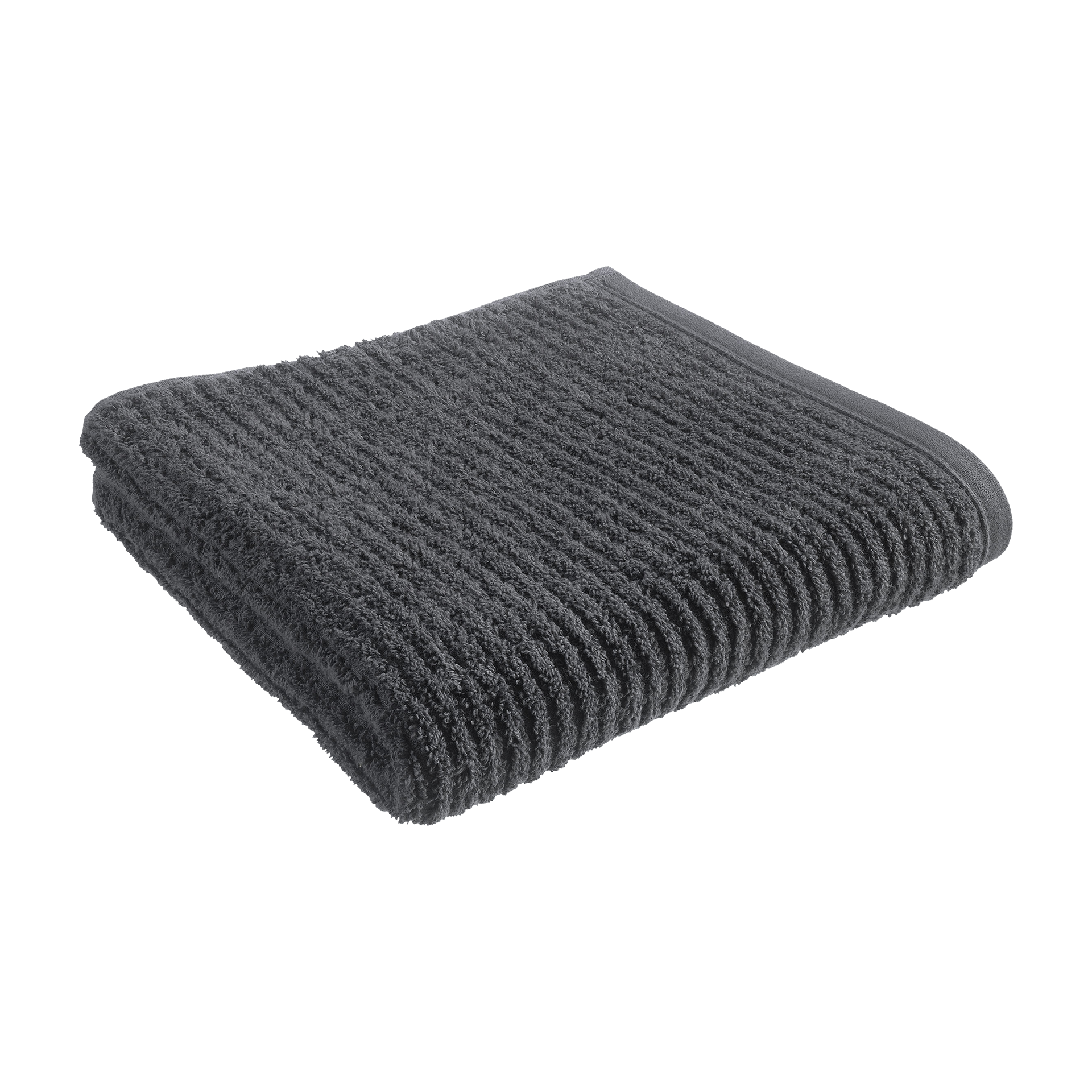 Casea Handtuch Casea Almeria Anthrazit 50x100cm