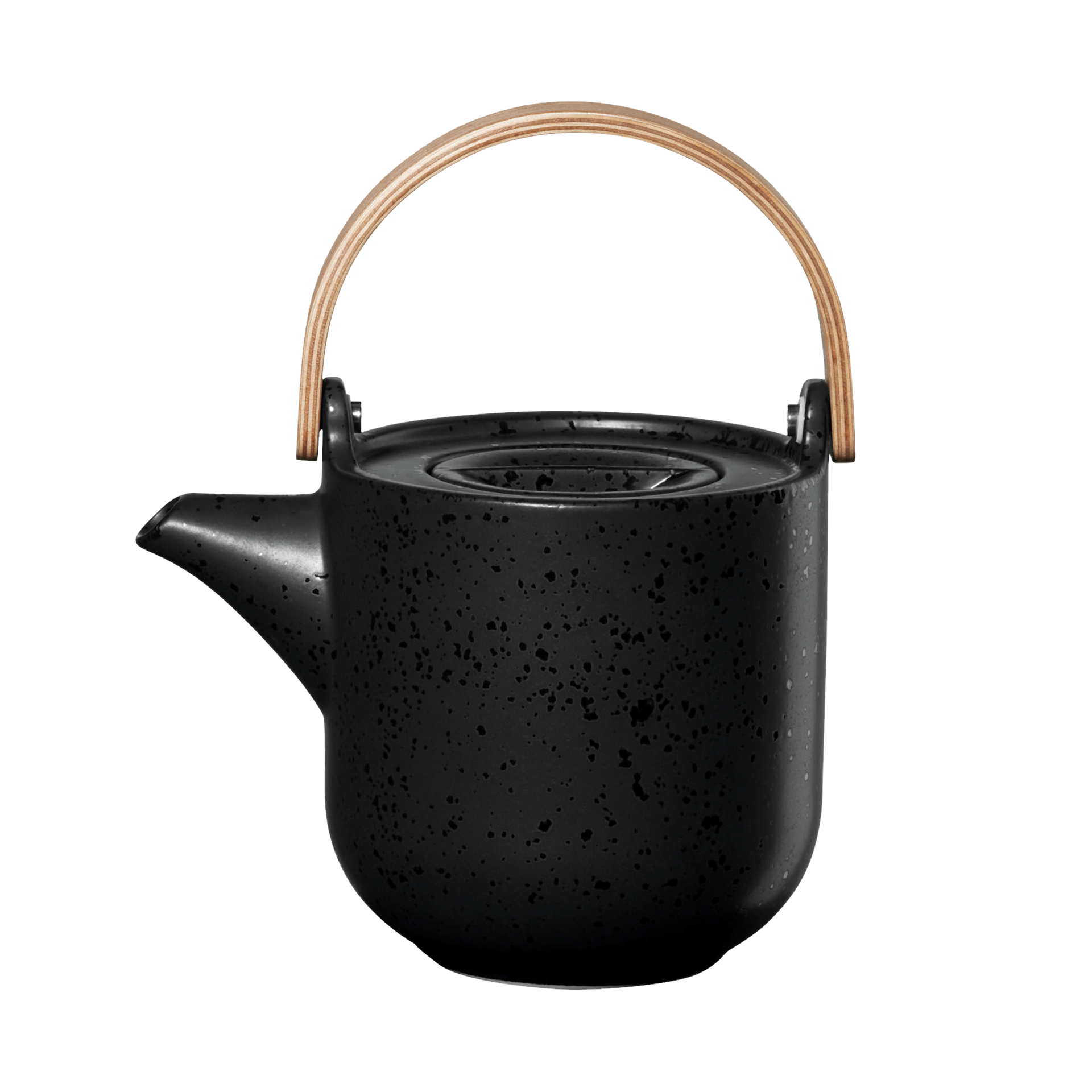 Teekanne Coppa schwarz matt Teekanne Coppa schwarz matt