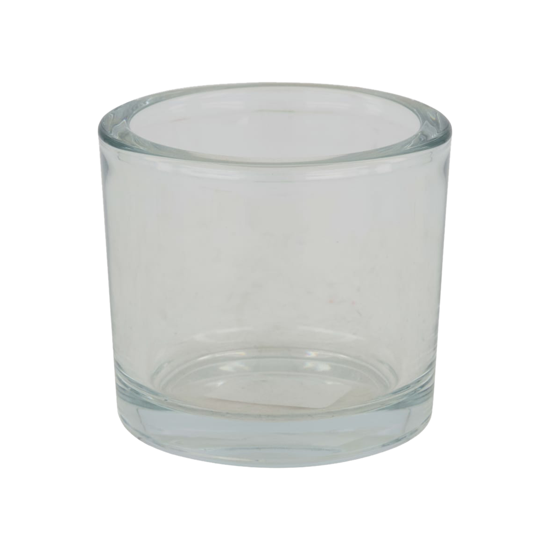 Teelichthalter Rund Transparent